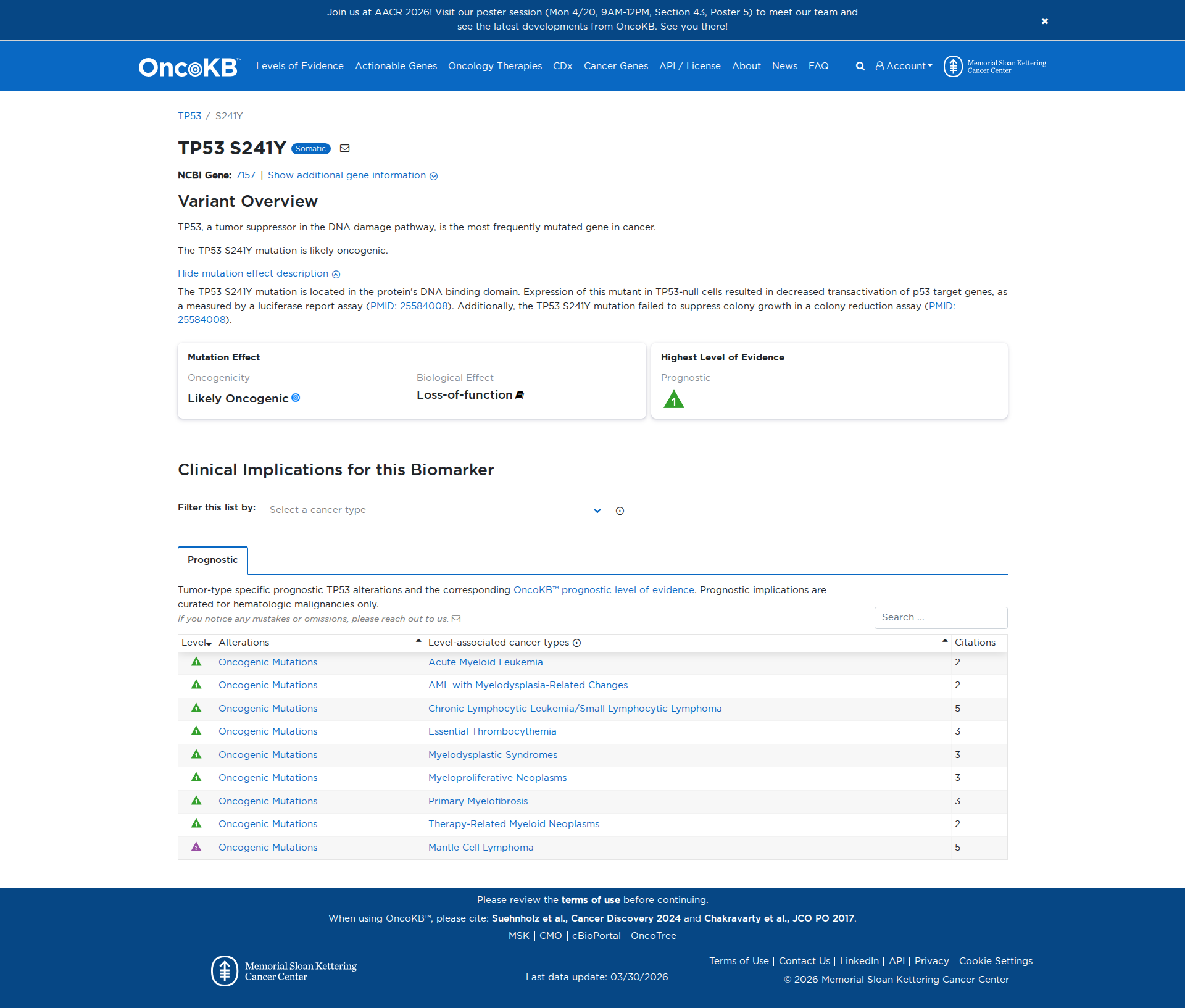 OncoKB Preview