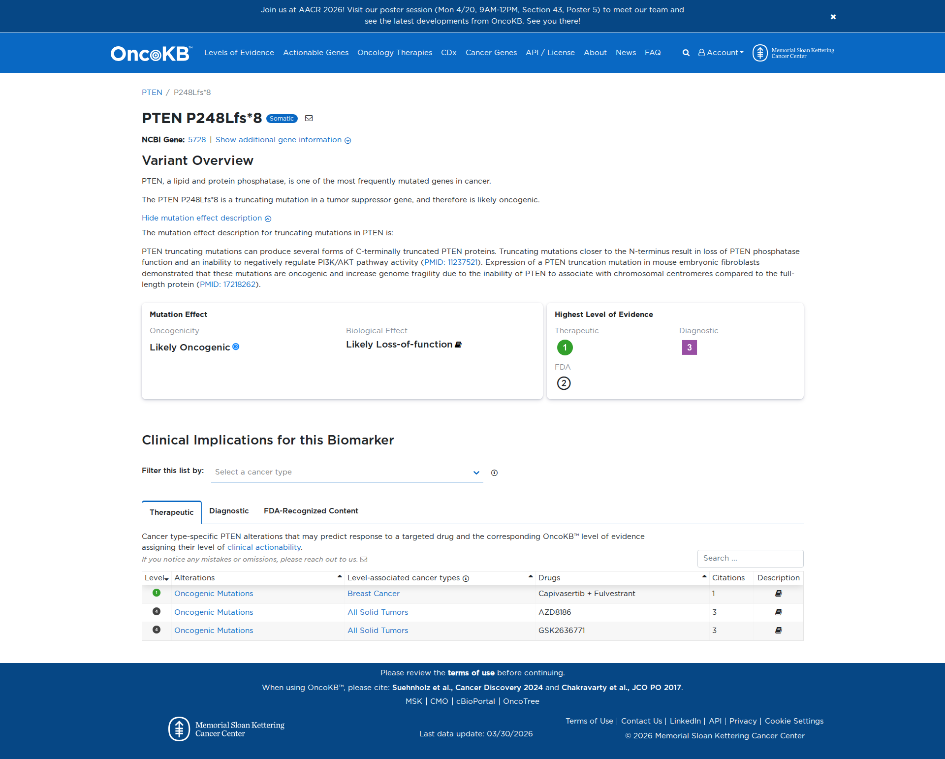 OncoKB Preview