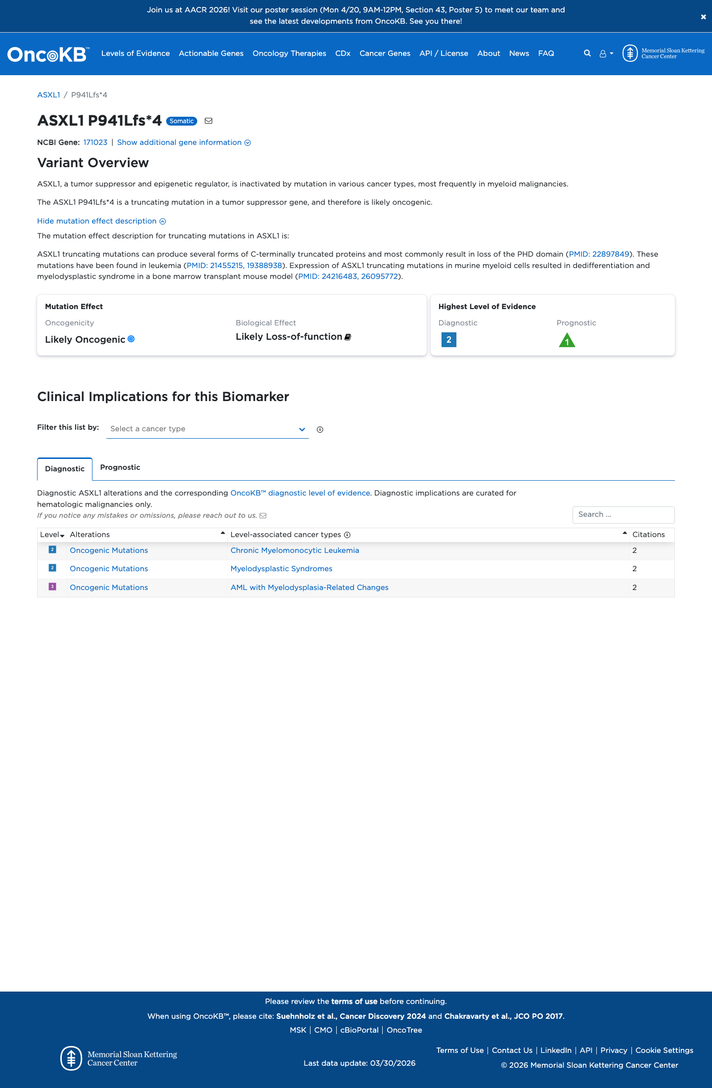 Functional evidence