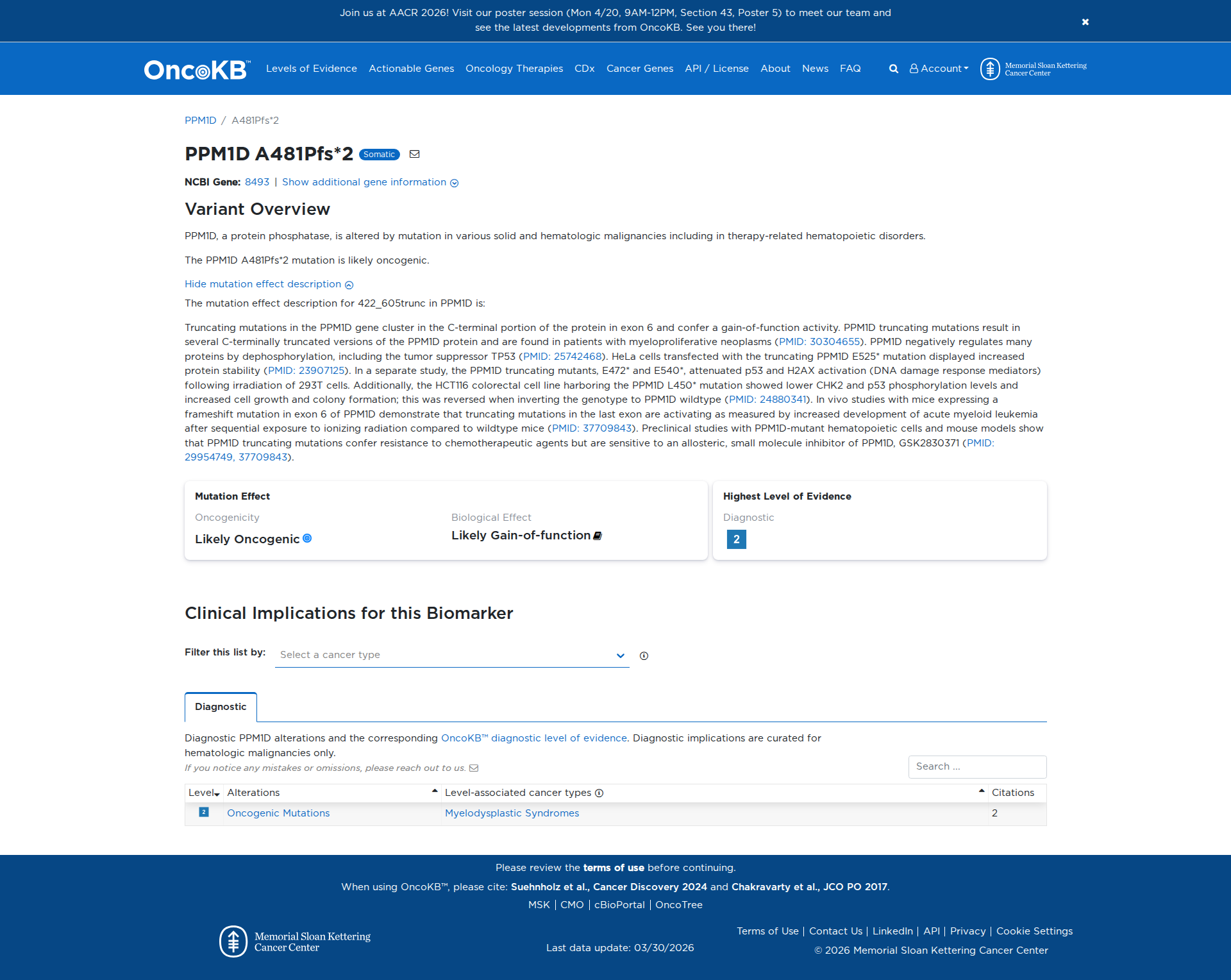 OncoKB Preview