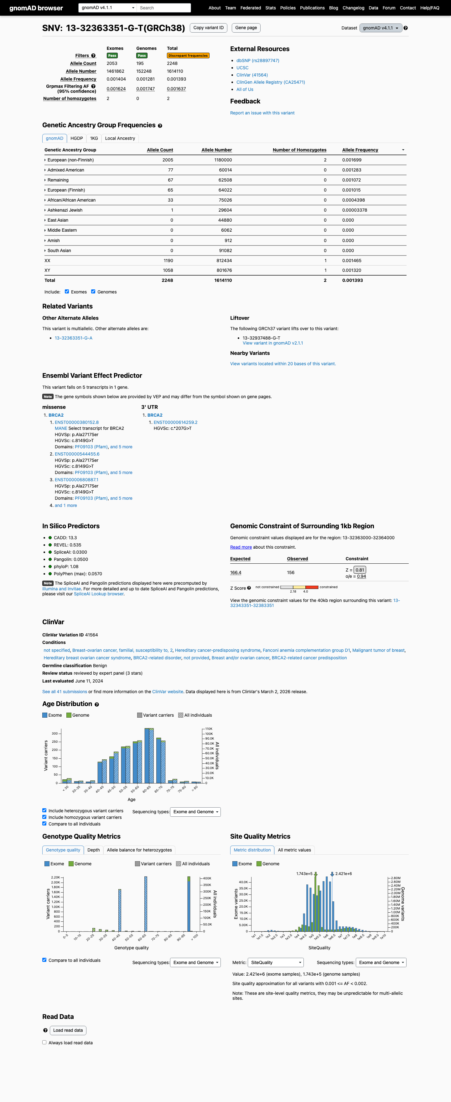 gnomAD v4.1 screenshot