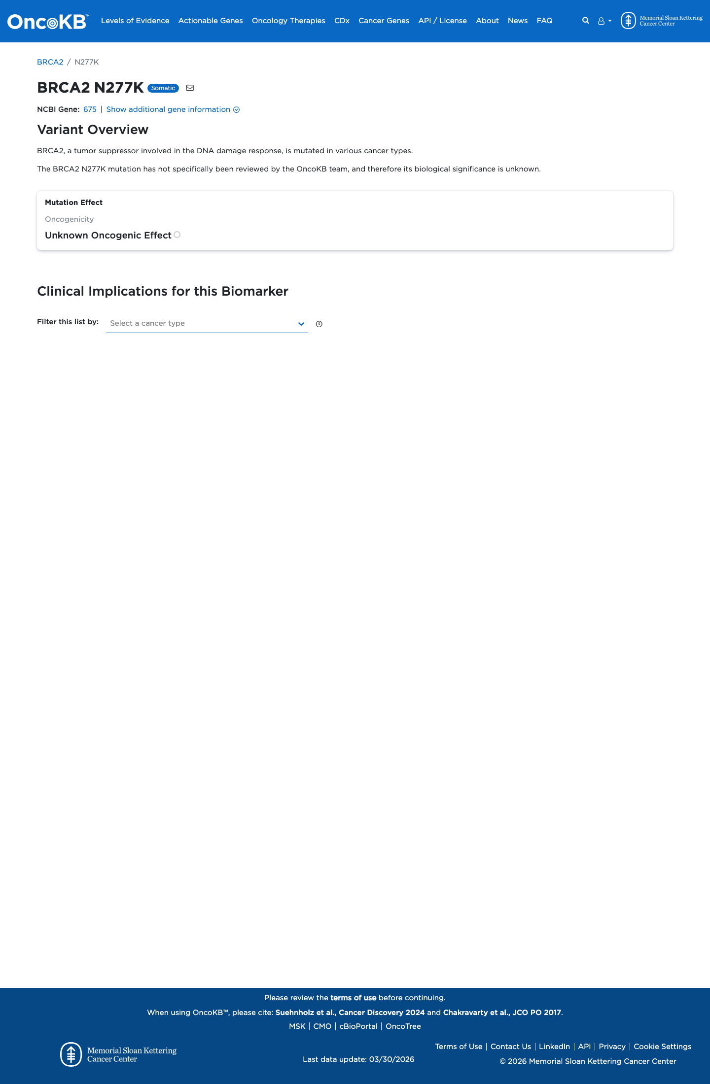 Functional evidence