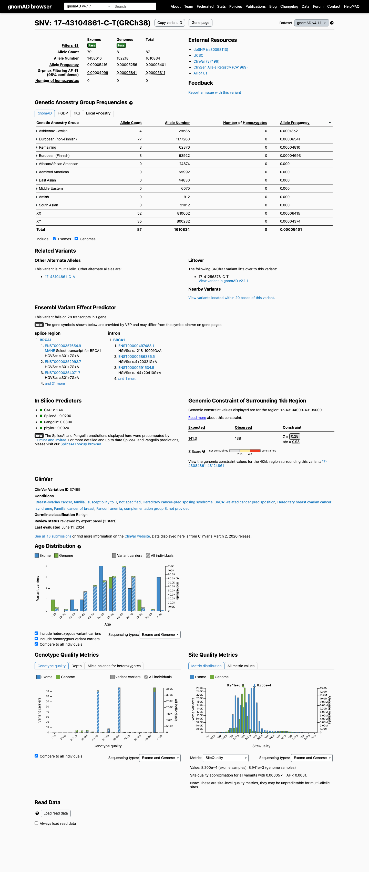 gnomAD v4.1 screenshot