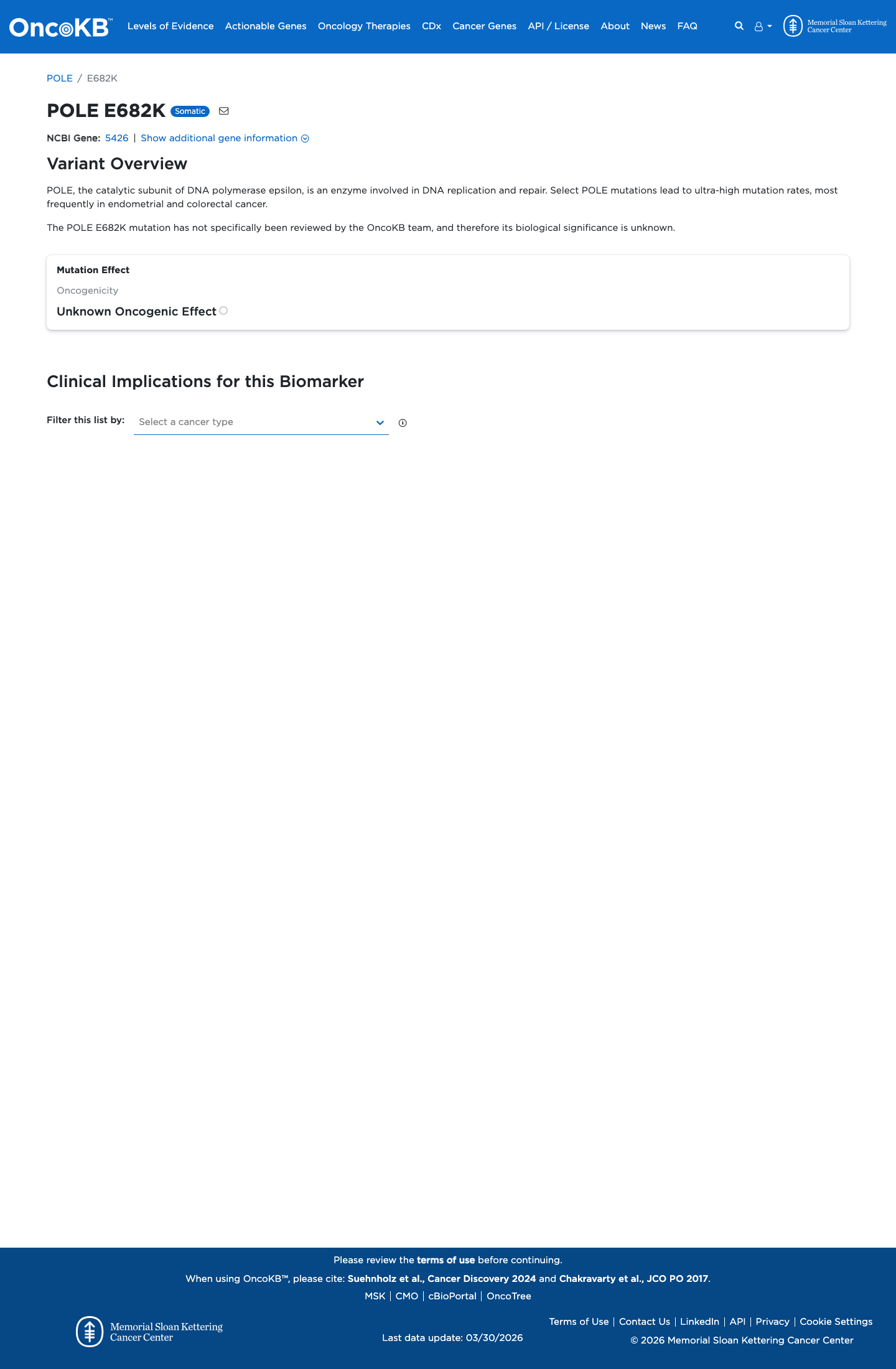 Functional evidence