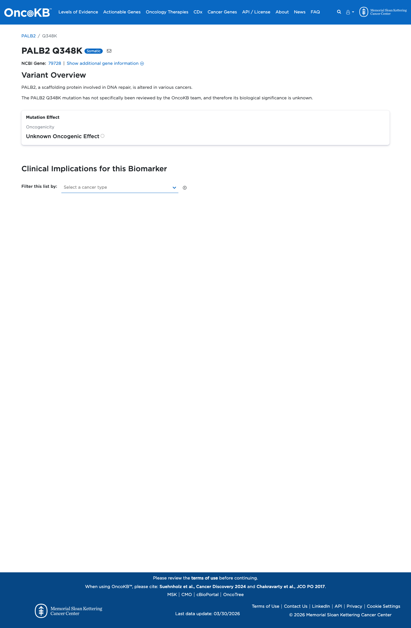 Functional evidence