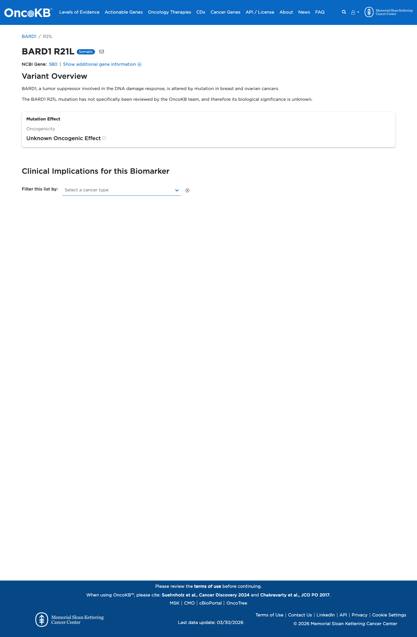 Functional evidence
