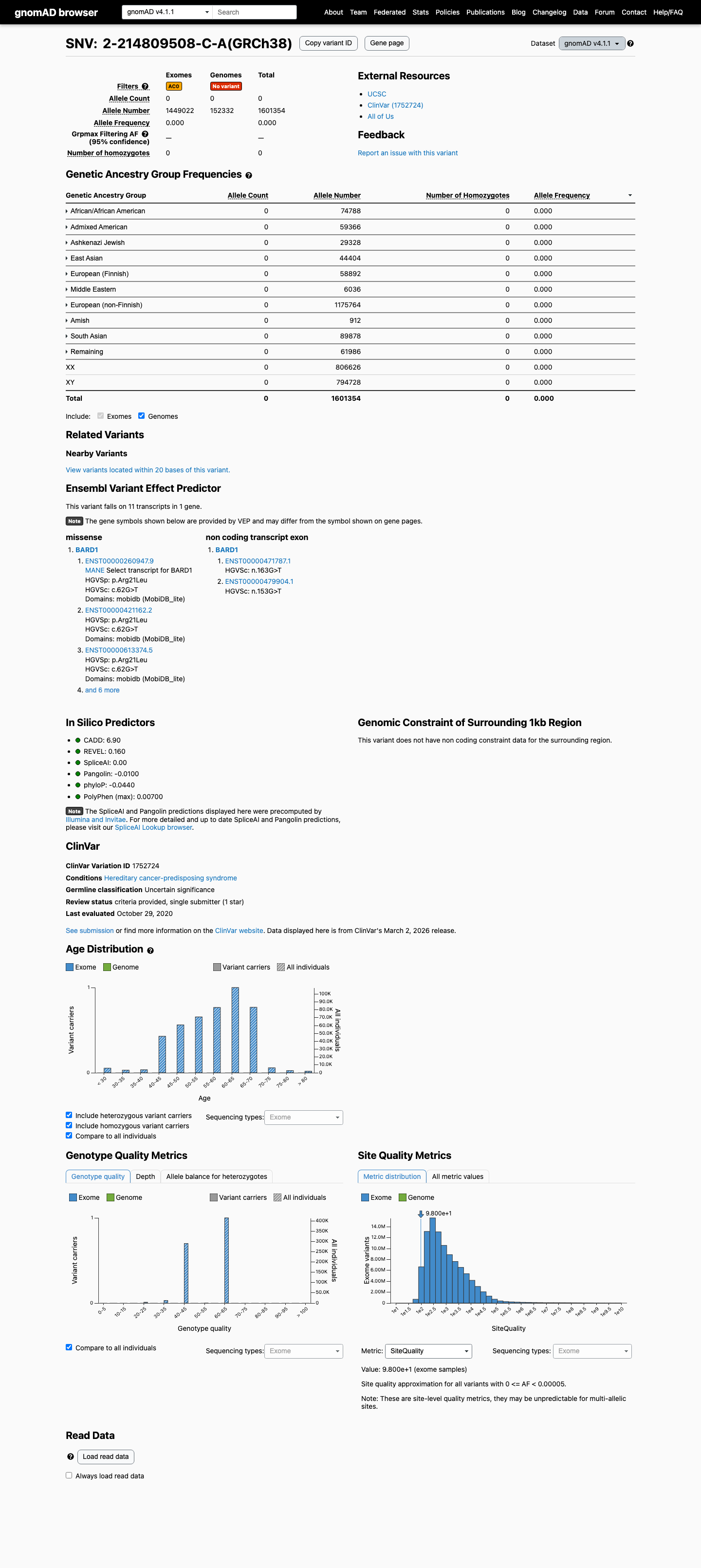 gnomAD v4.1 screenshot