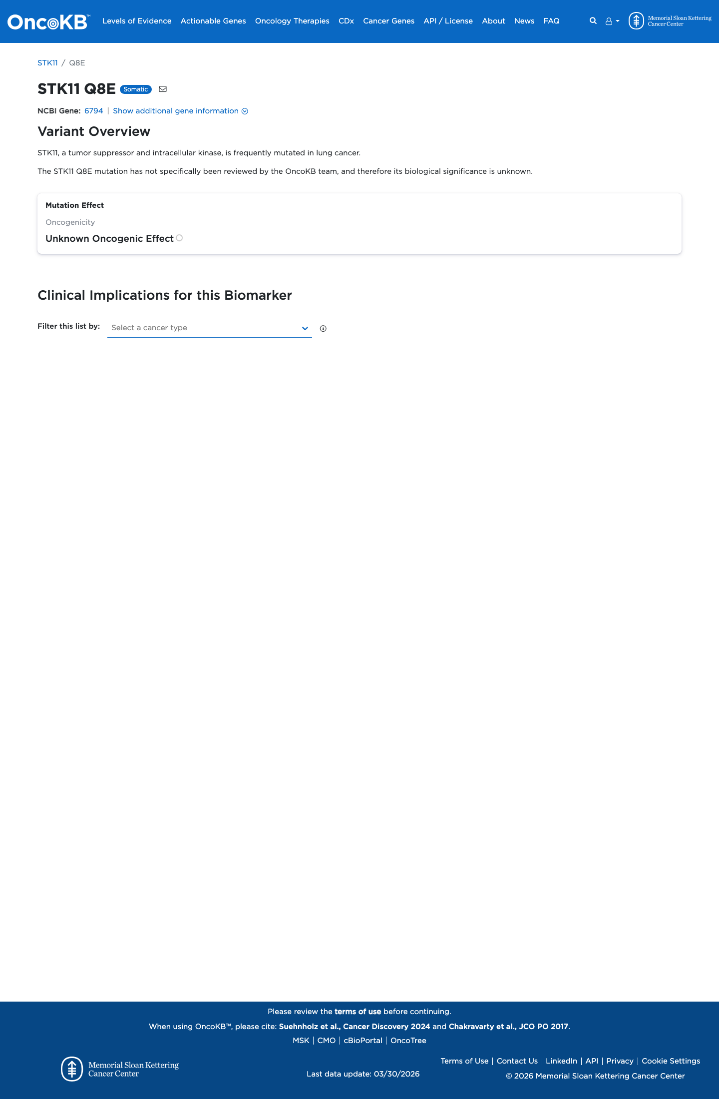 Functional evidence
