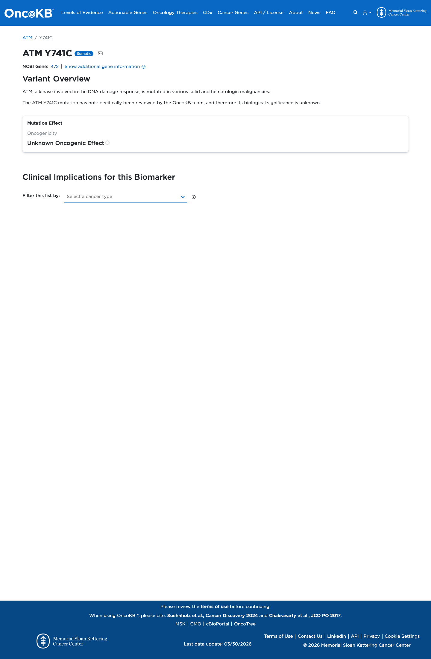 Functional evidence