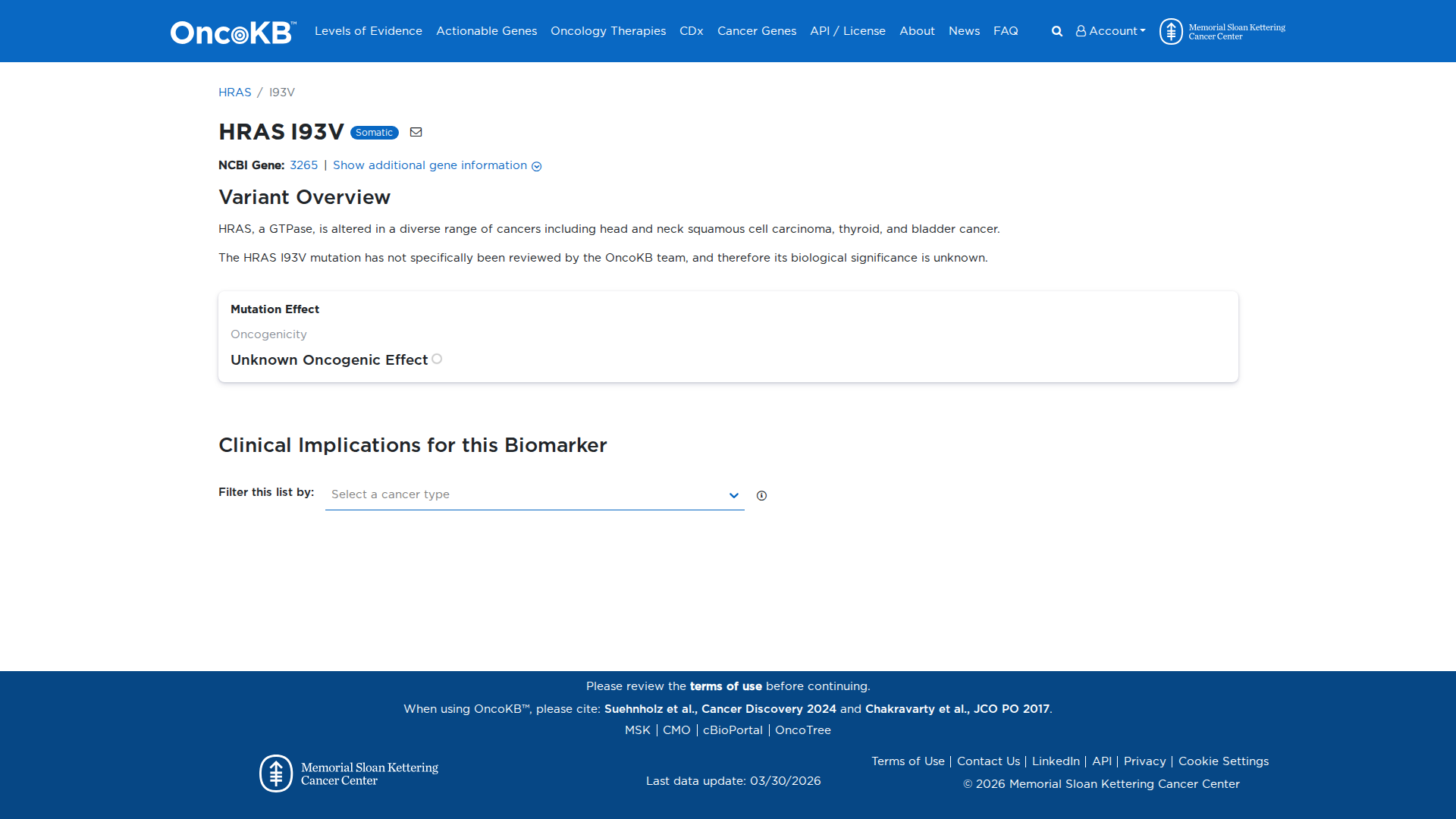 OncoKB Preview