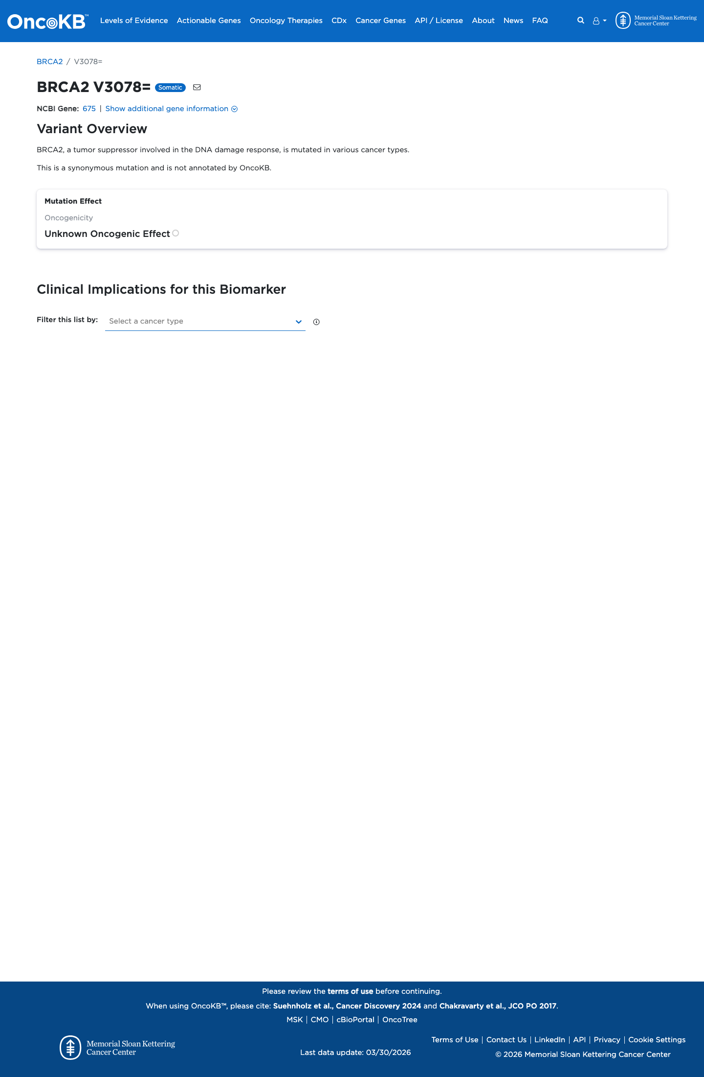 Functional evidence