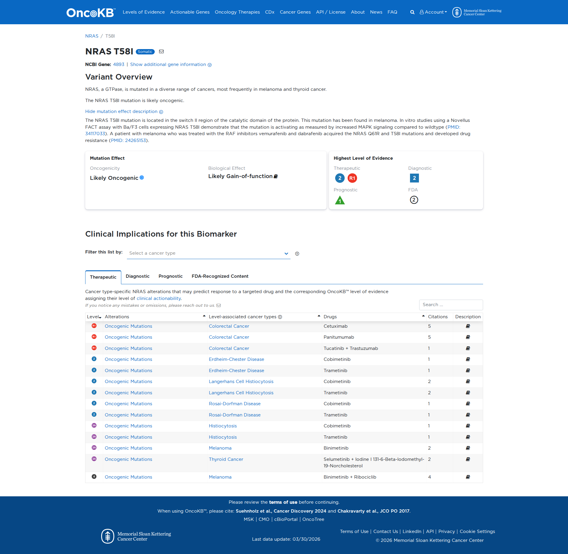 OncoKB Preview