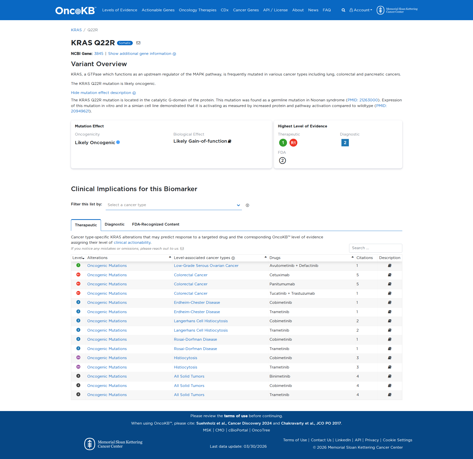 OncoKB Preview
