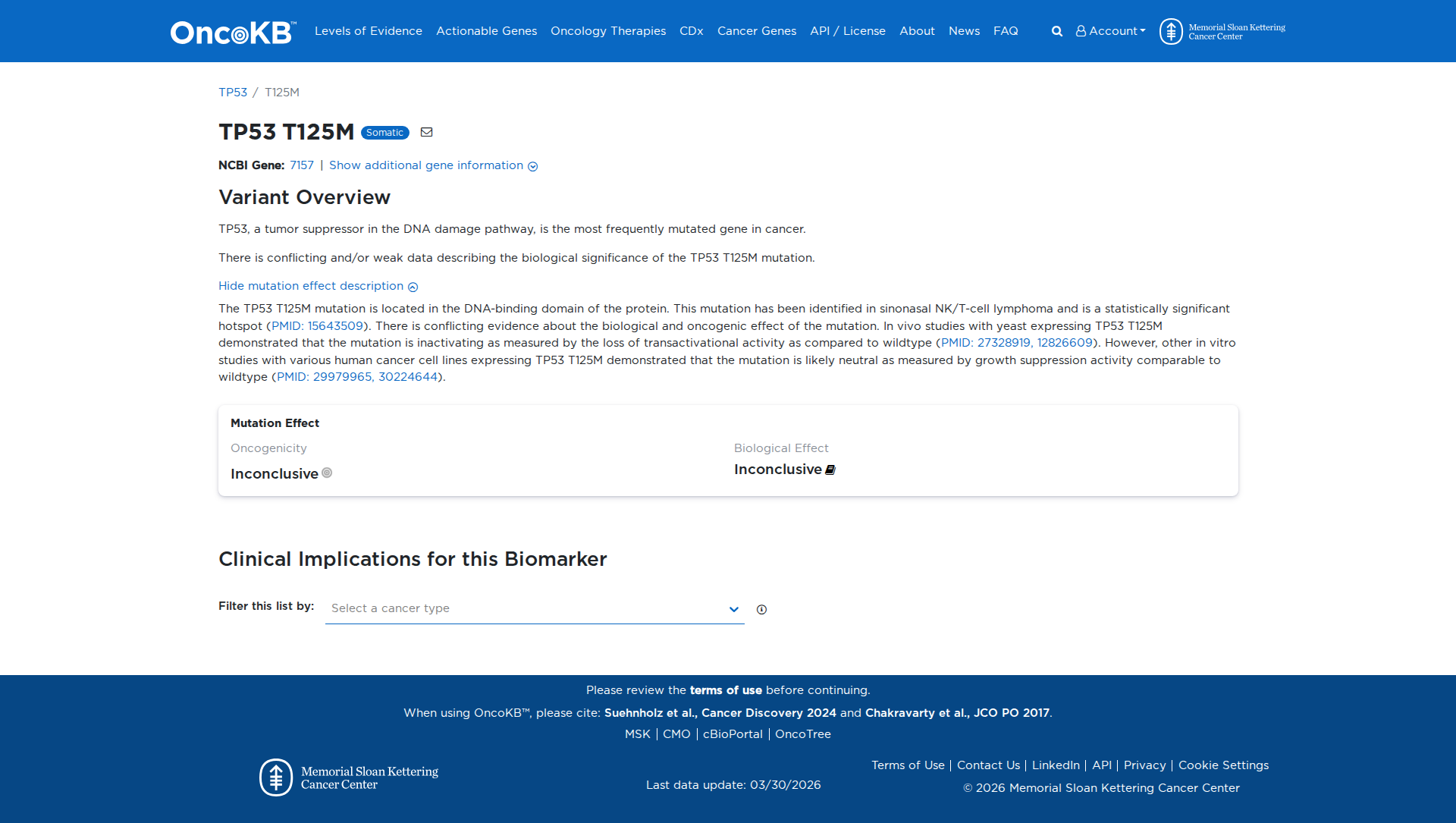 OncoKB Preview