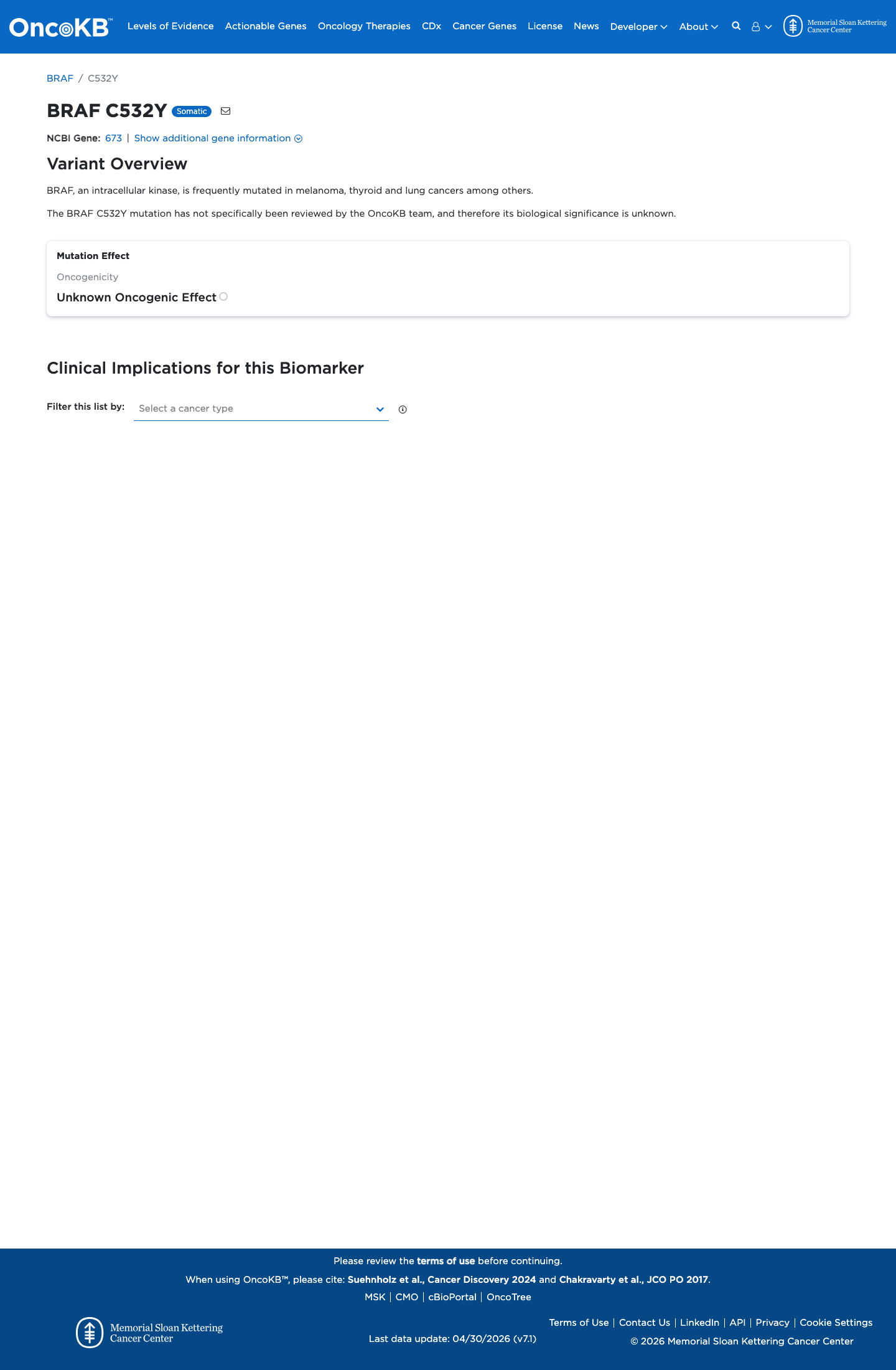 Functional evidence