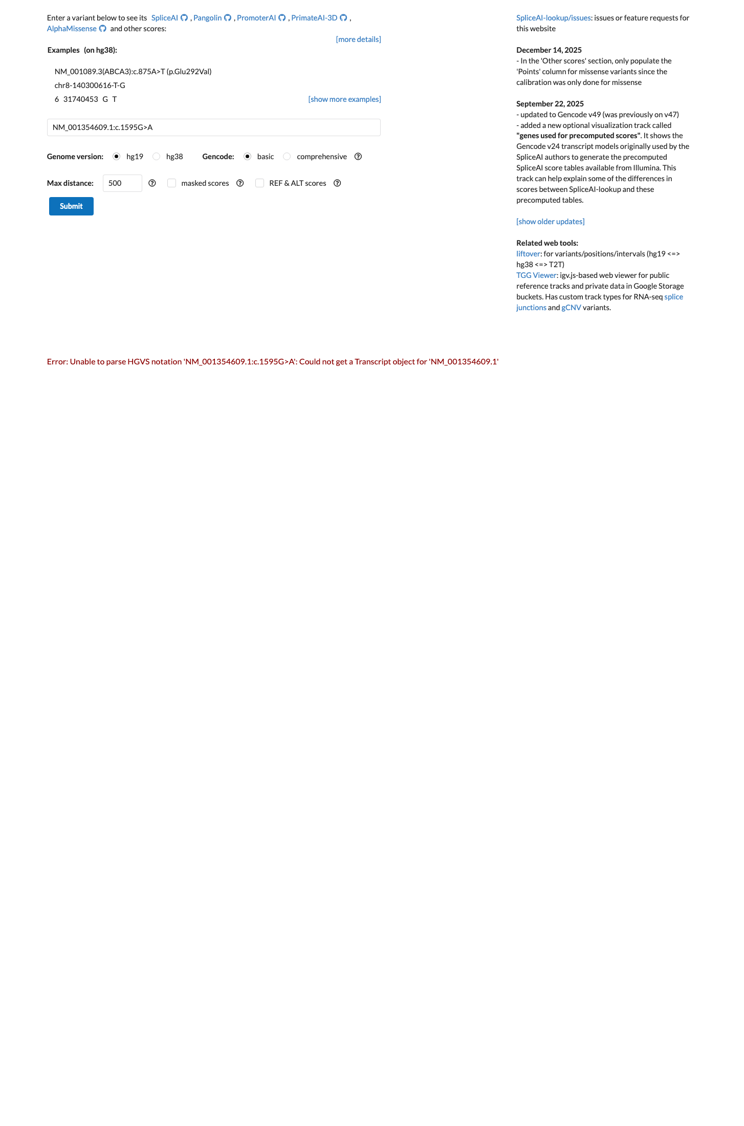 In silico evidence