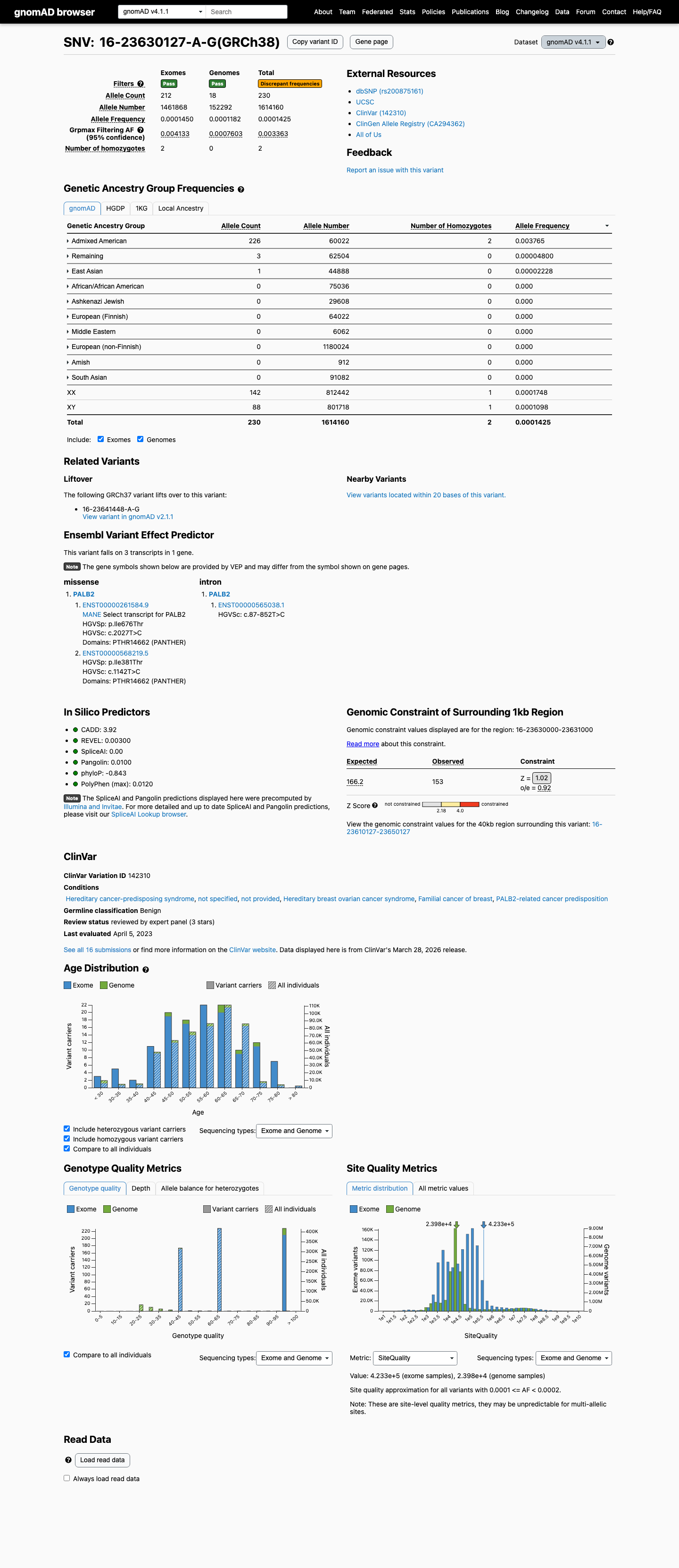 gnomAD v4.1 screenshot