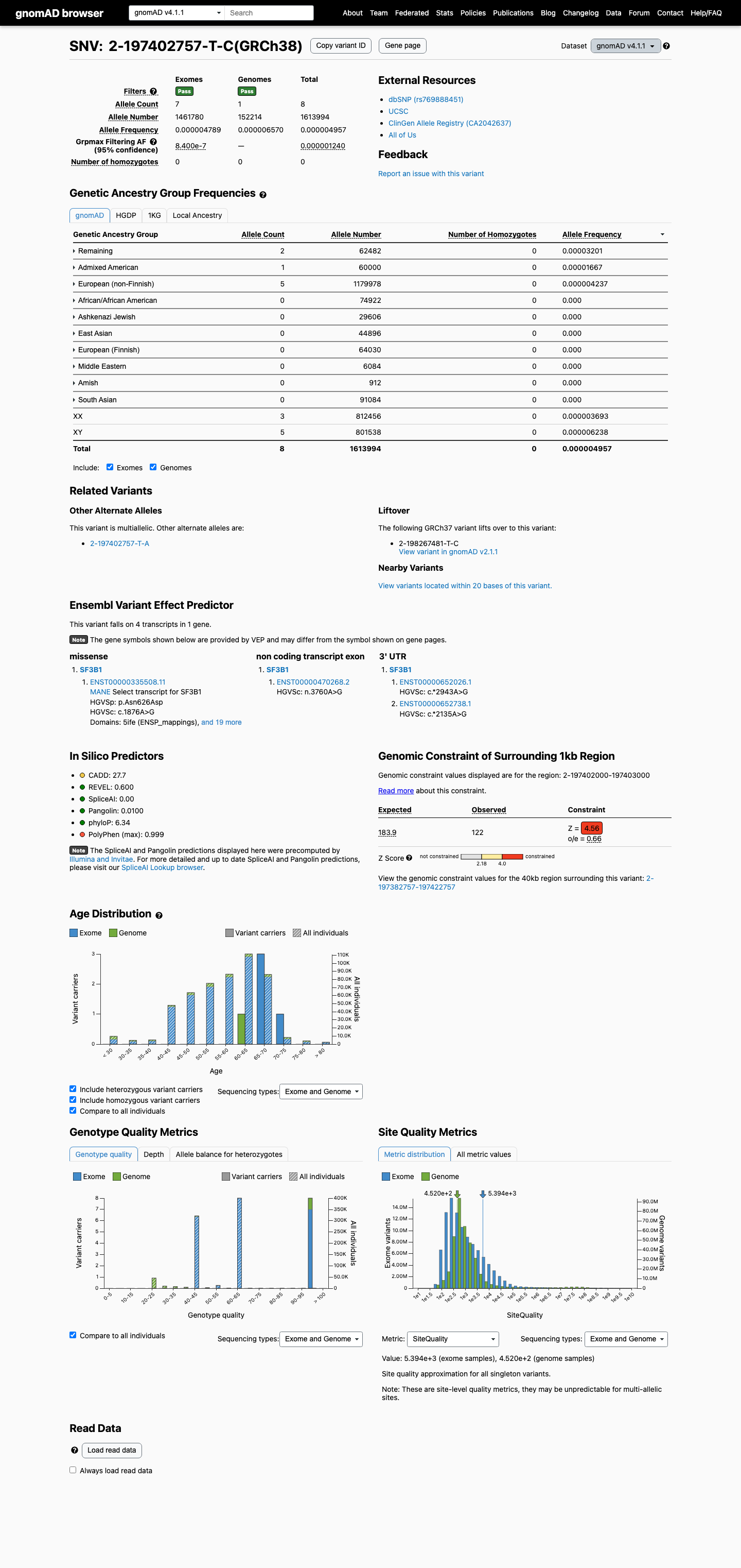 gnomAD v4.1 screenshot