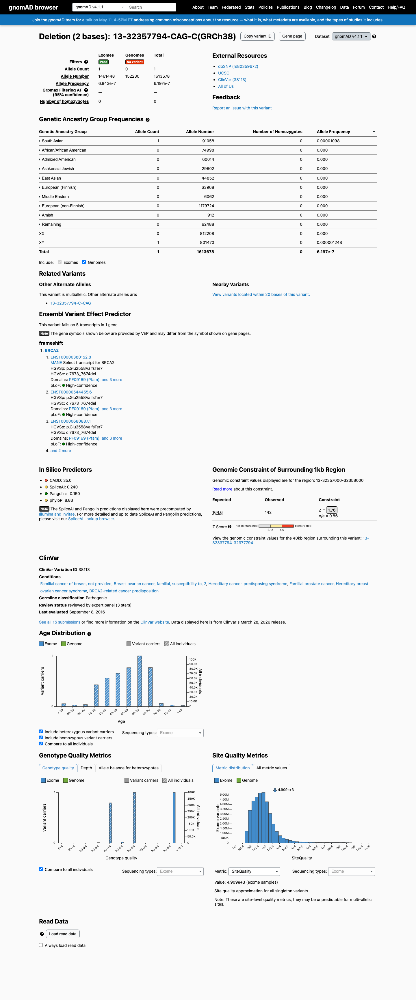 gnomAD v4.1 screenshot