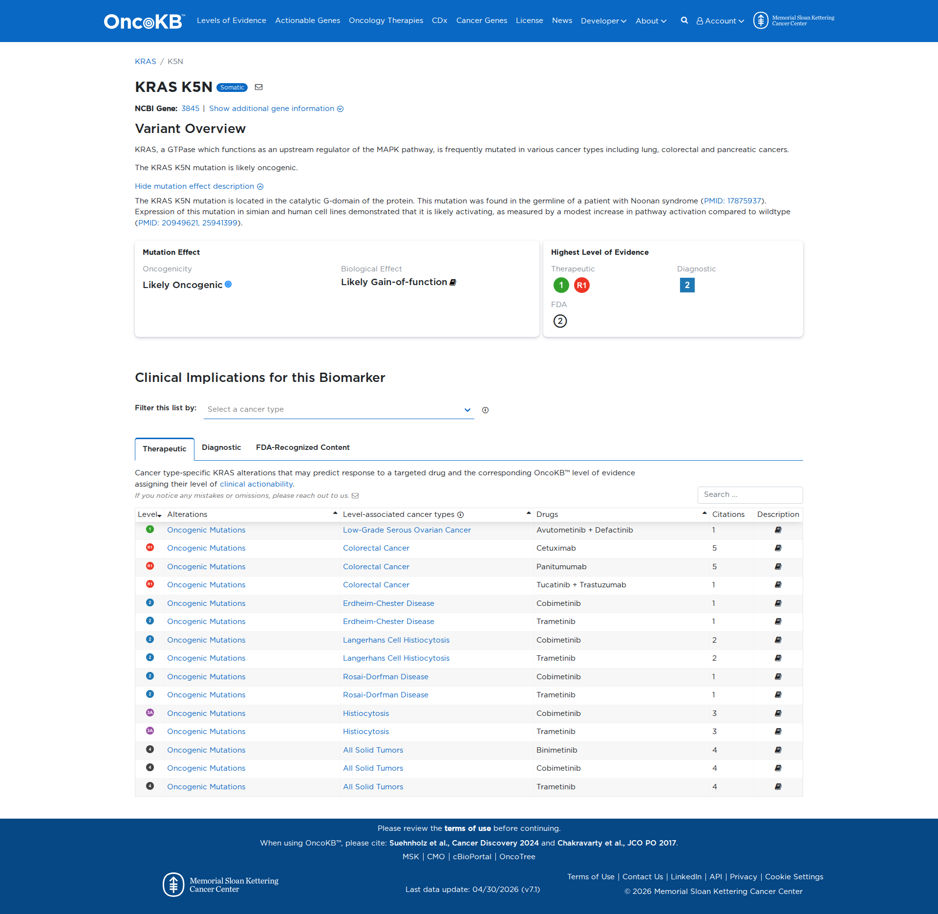 OncoKB Preview