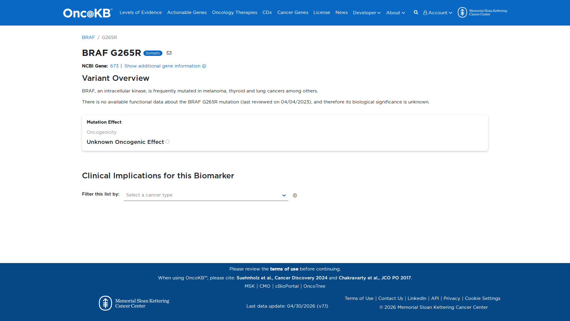 OncoKB Preview