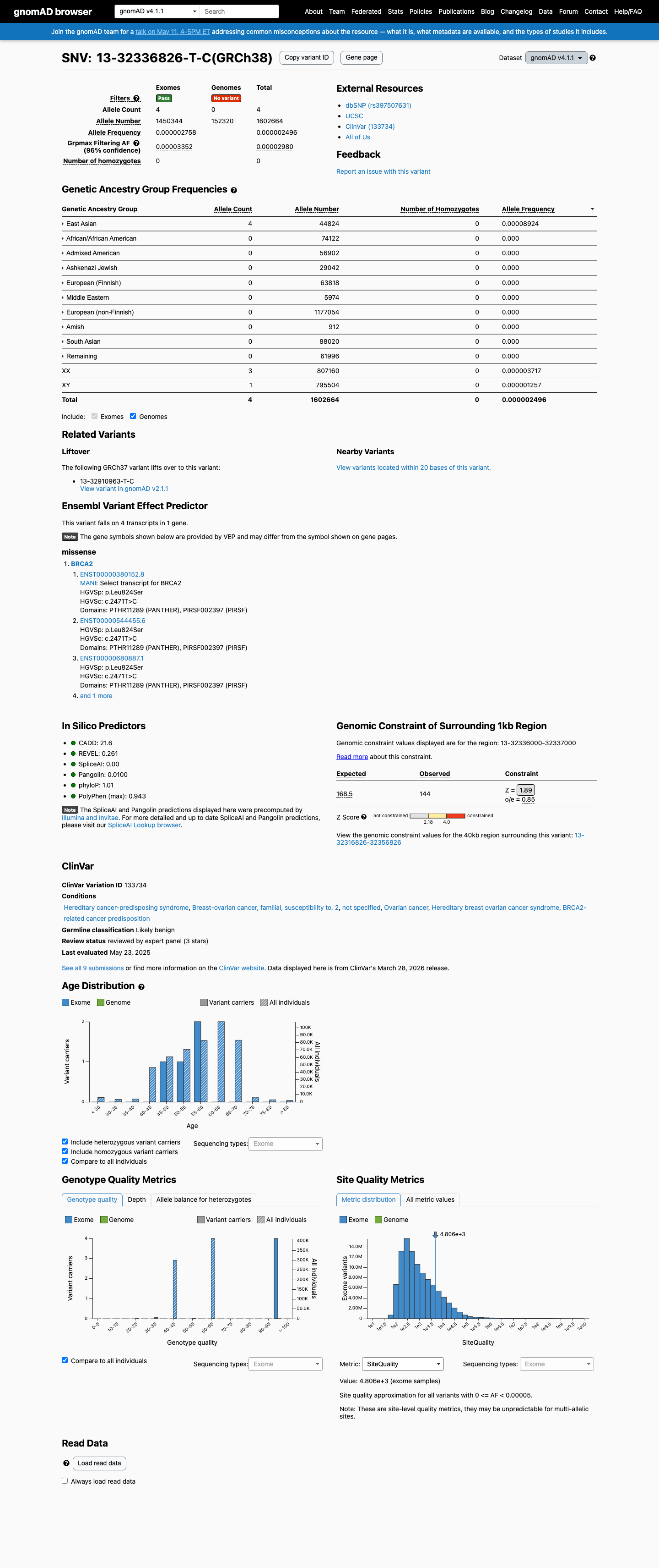 gnomAD v4.1 screenshot