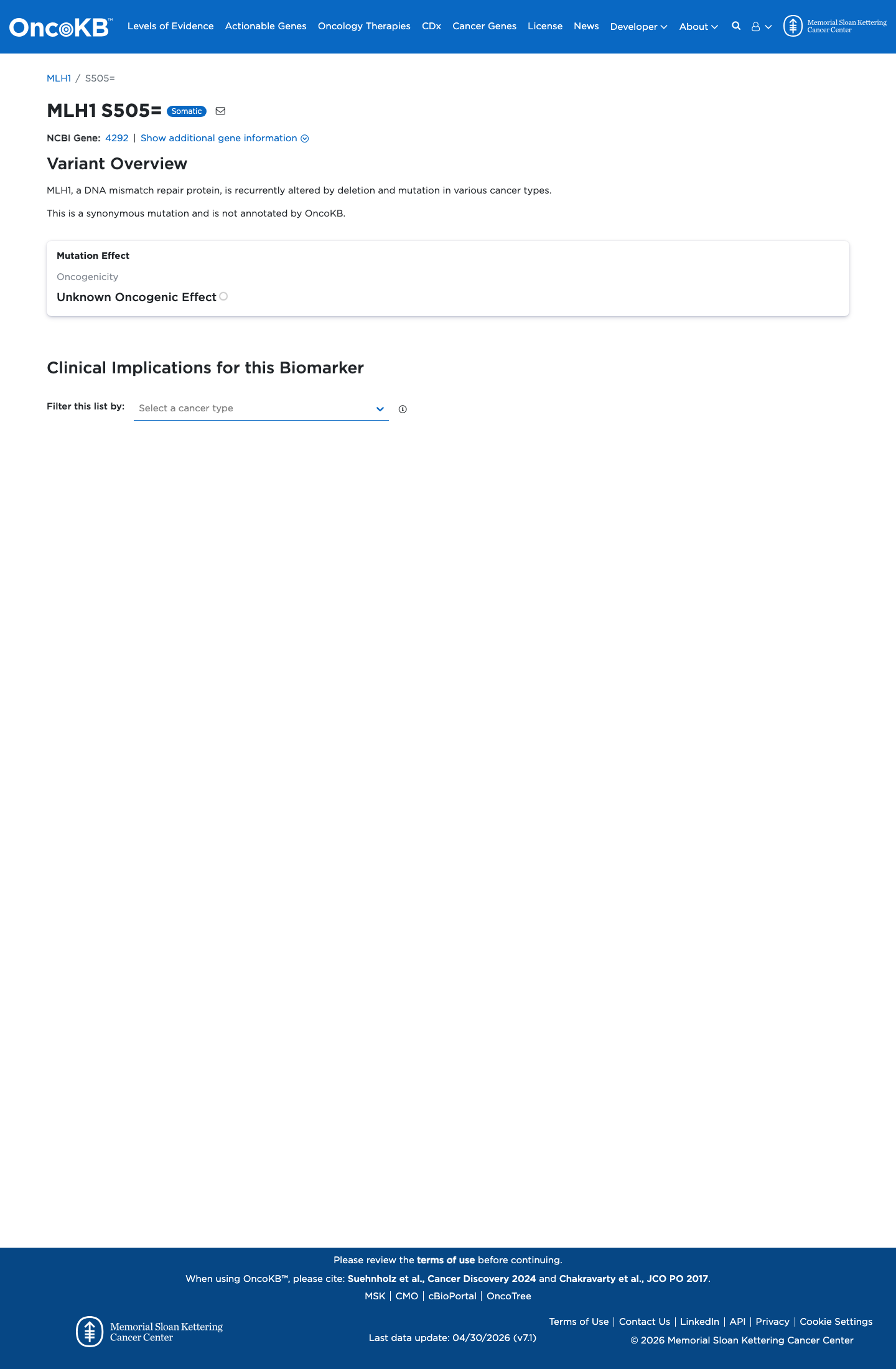 Functional evidence