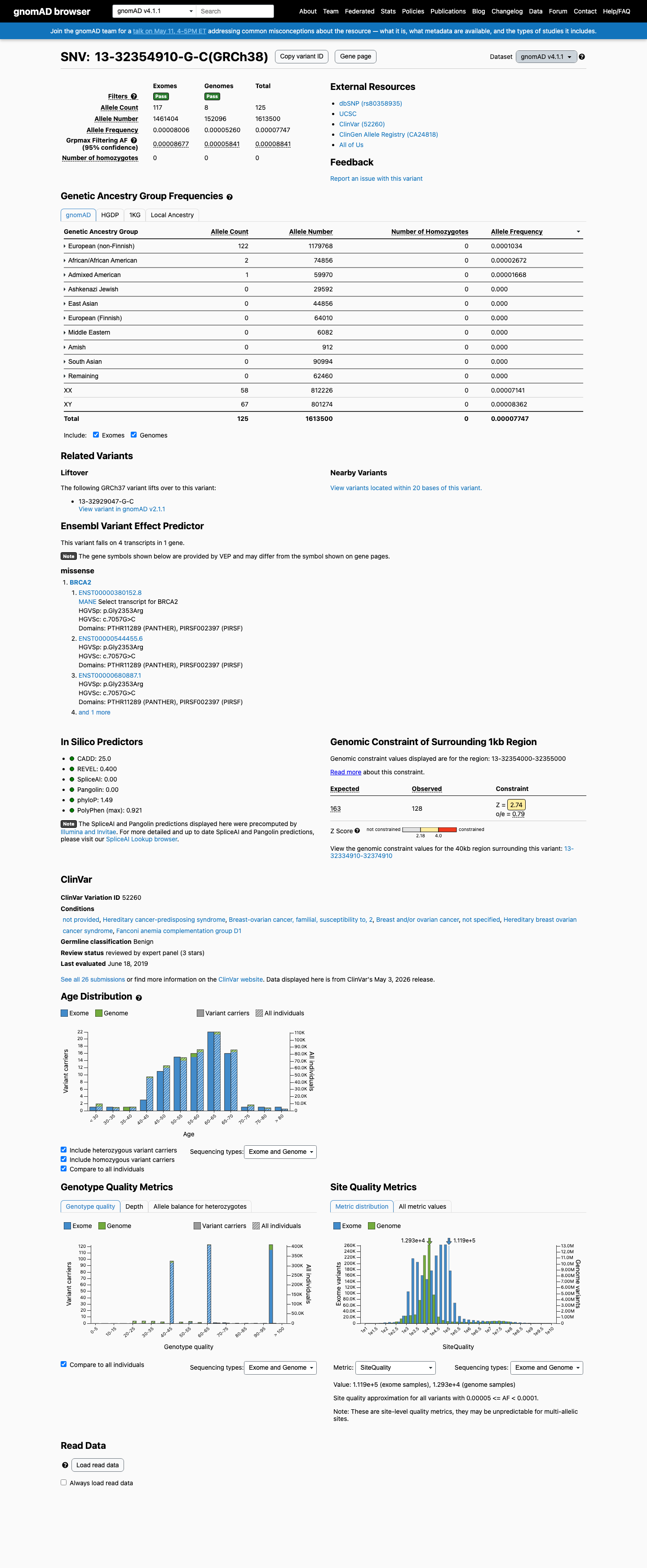 gnomAD v4.1 screenshot
