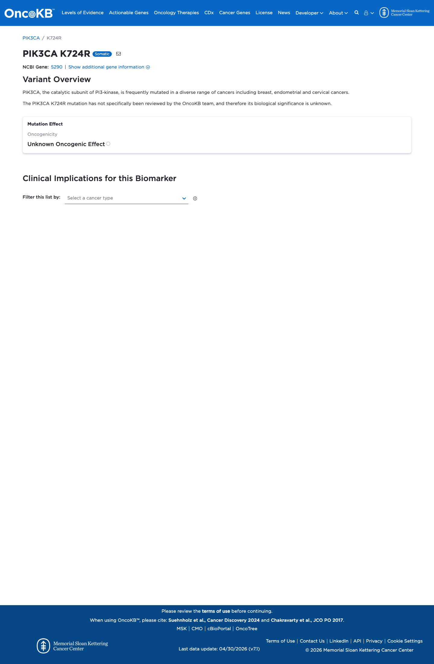 Functional evidence