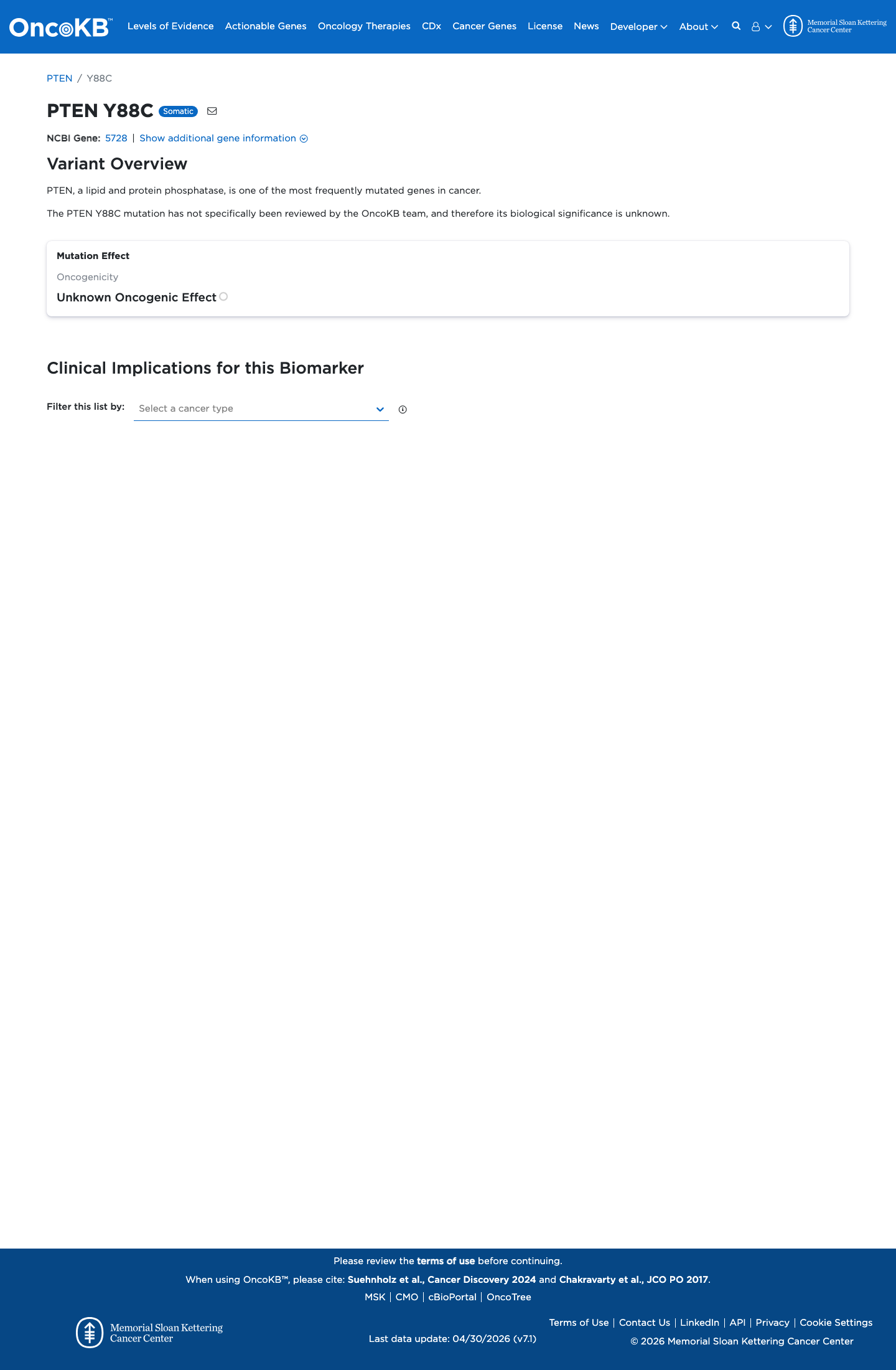 Functional evidence