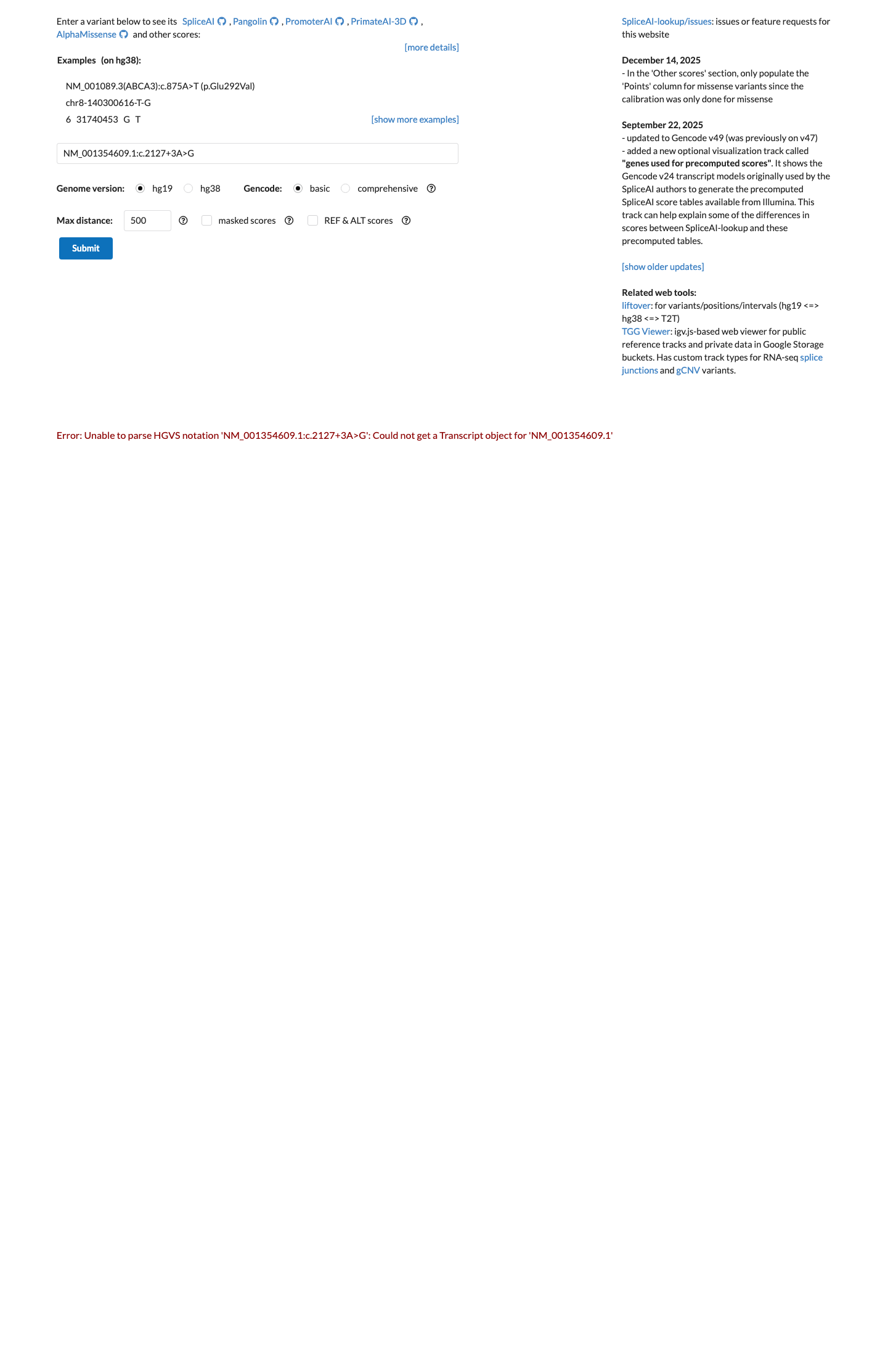 In silico evidence