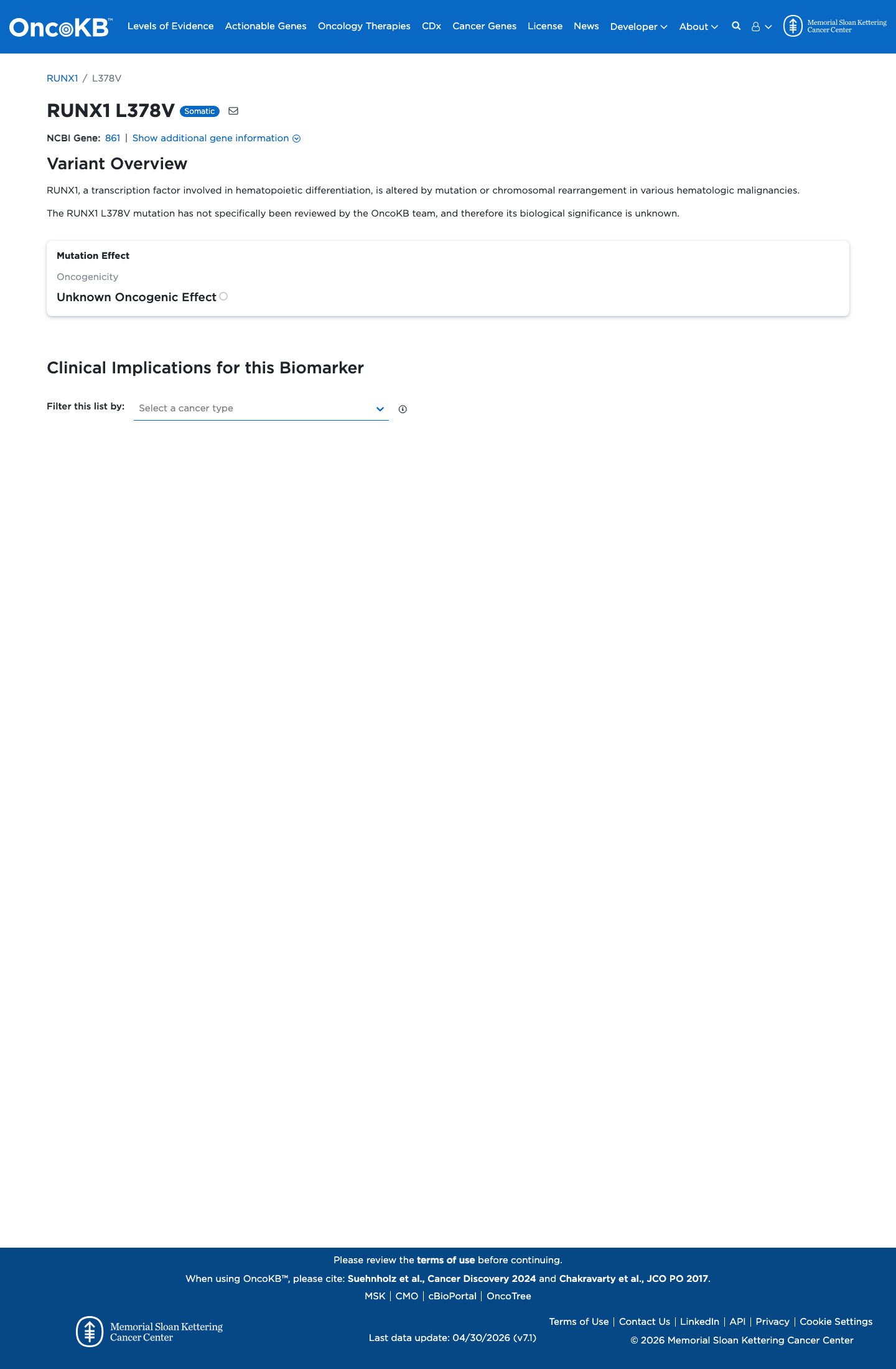Functional evidence