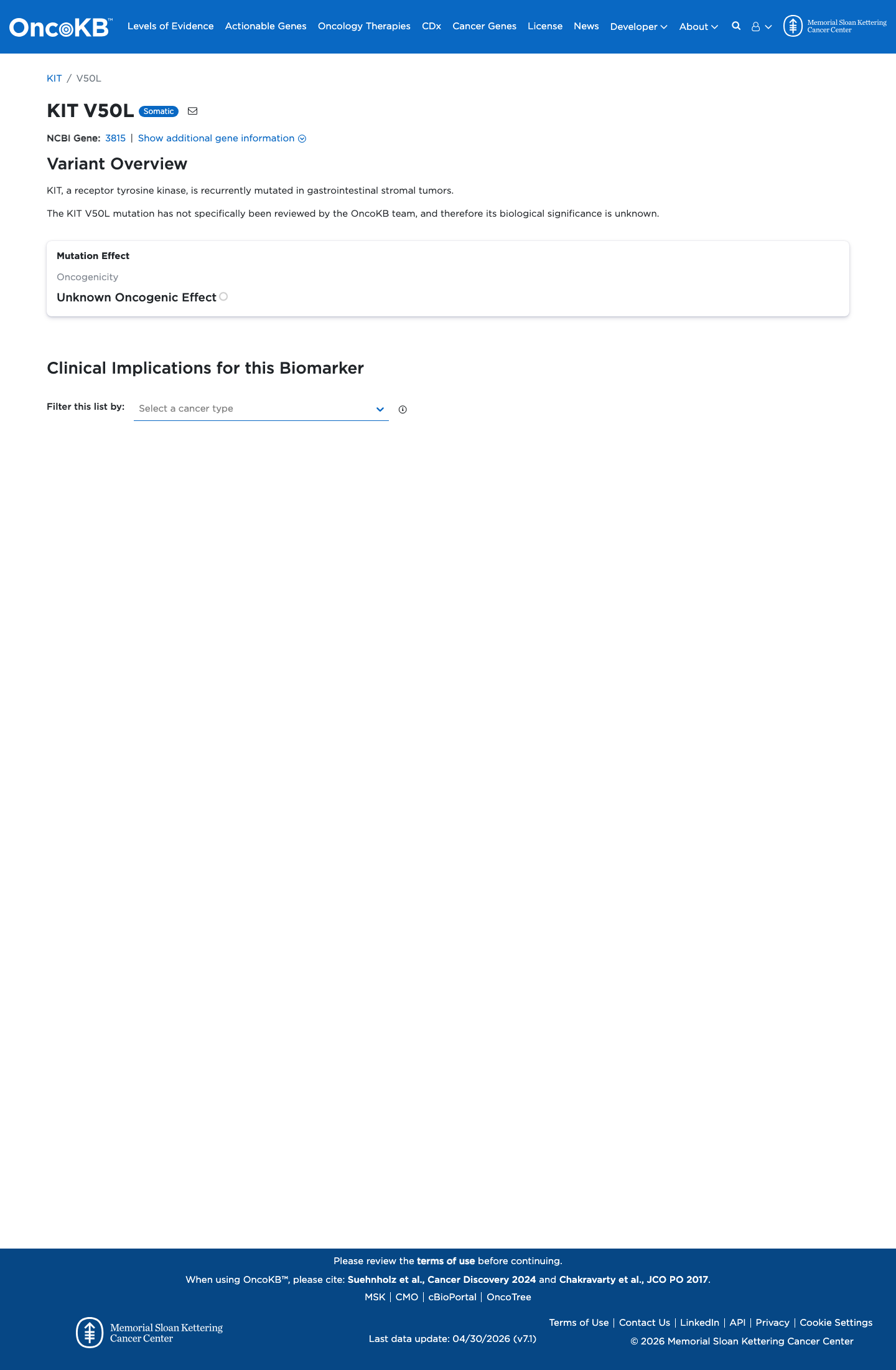 Functional evidence