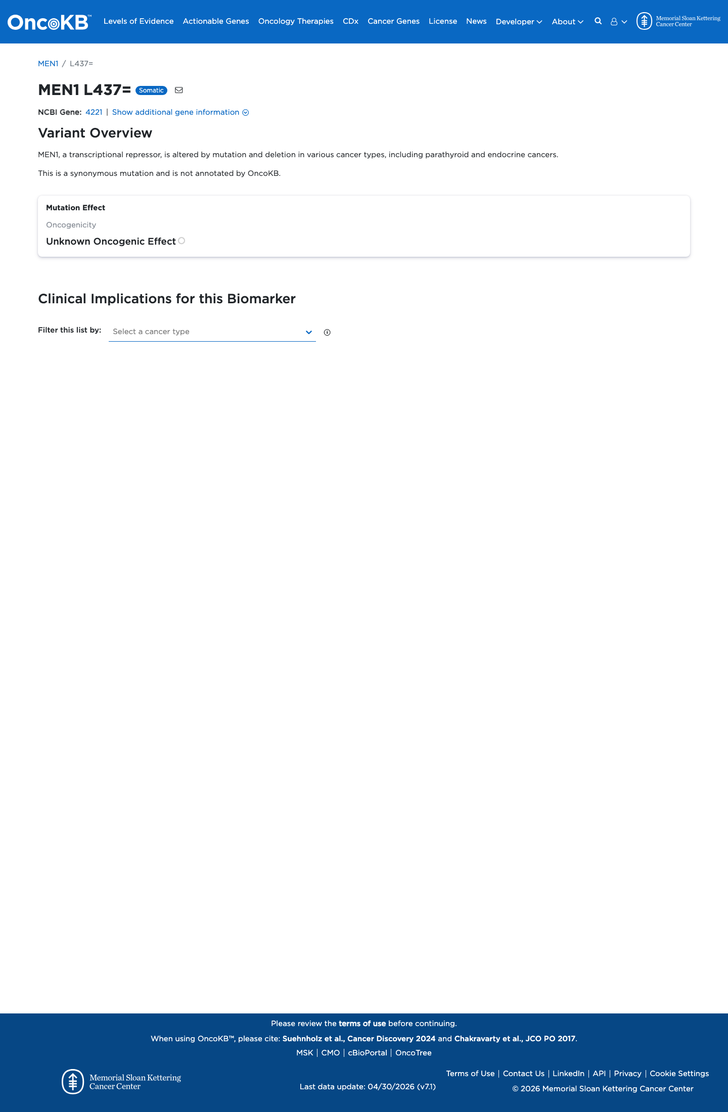 Functional evidence