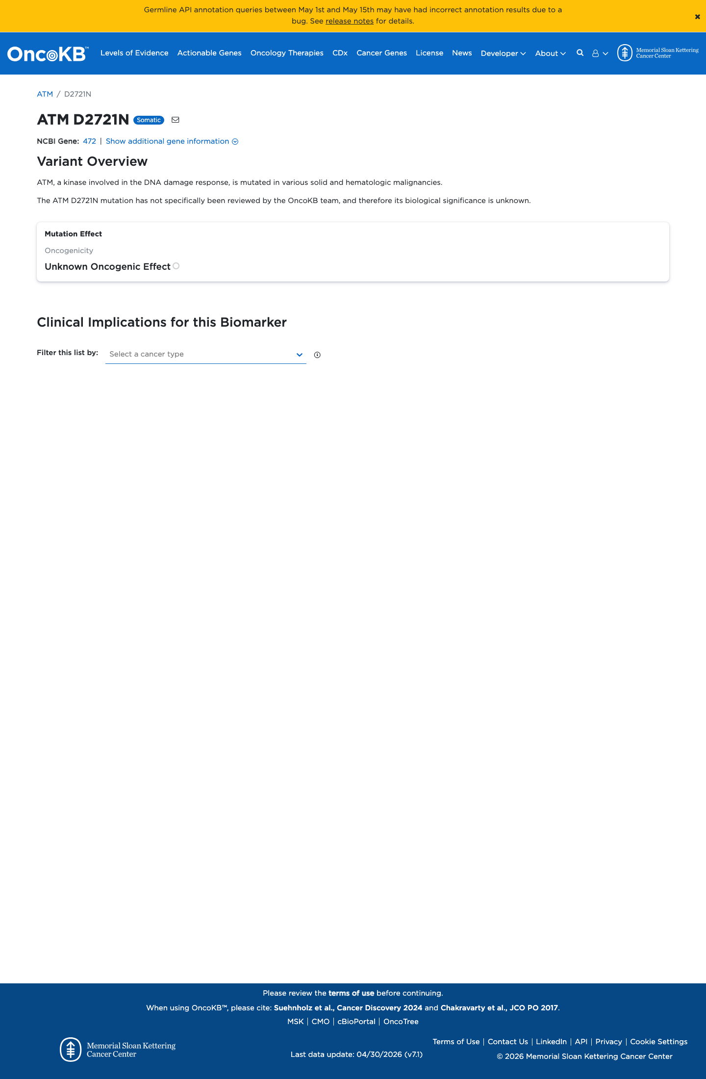 Functional evidence