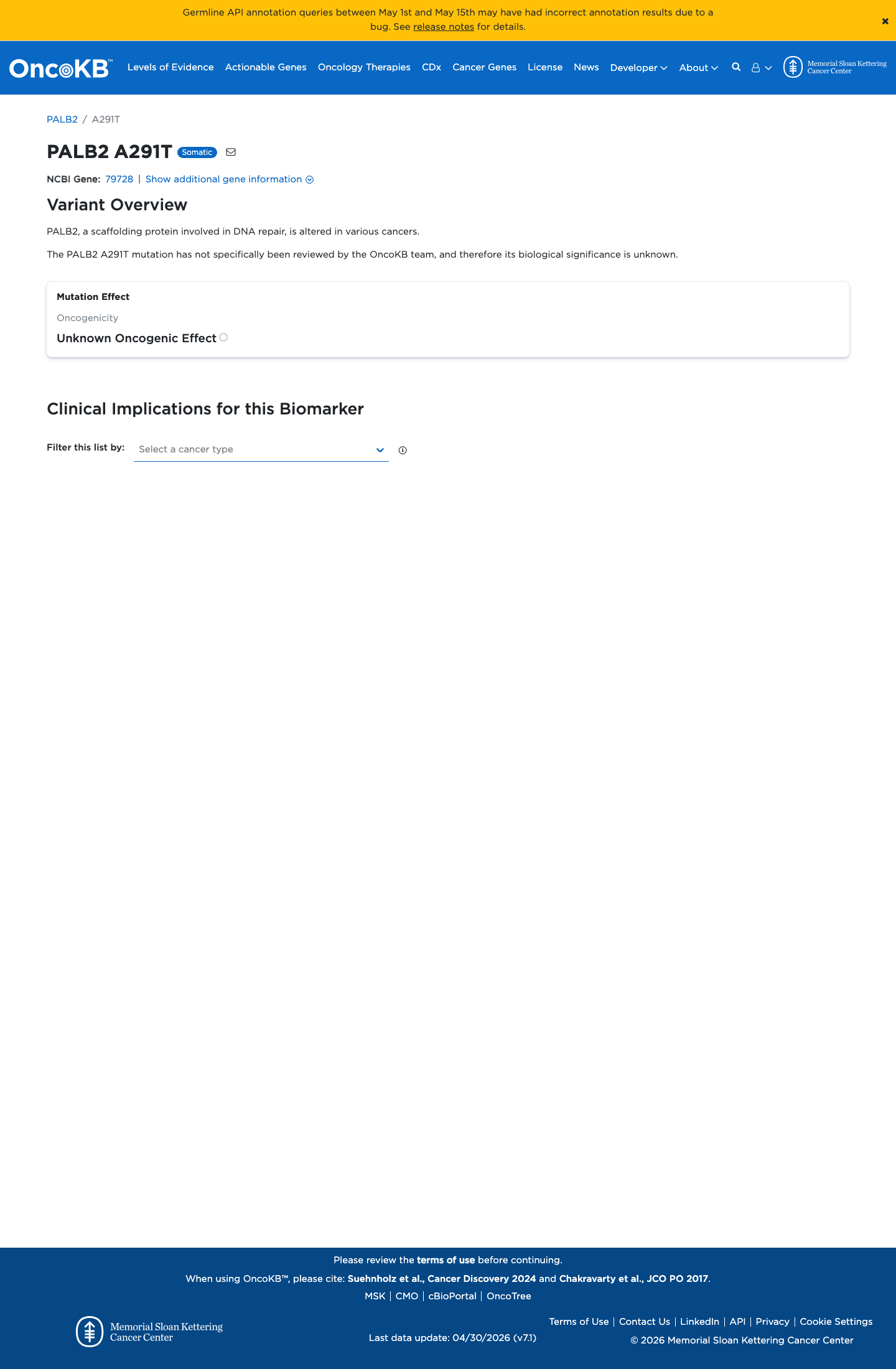 Functional evidence
