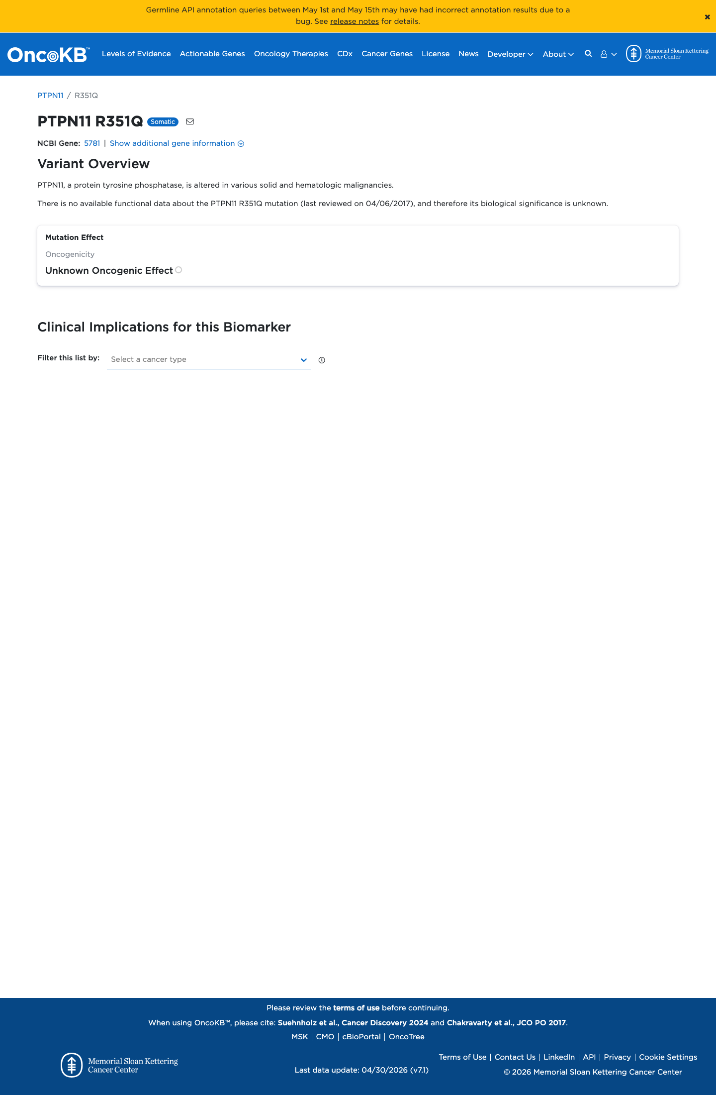 Functional evidence