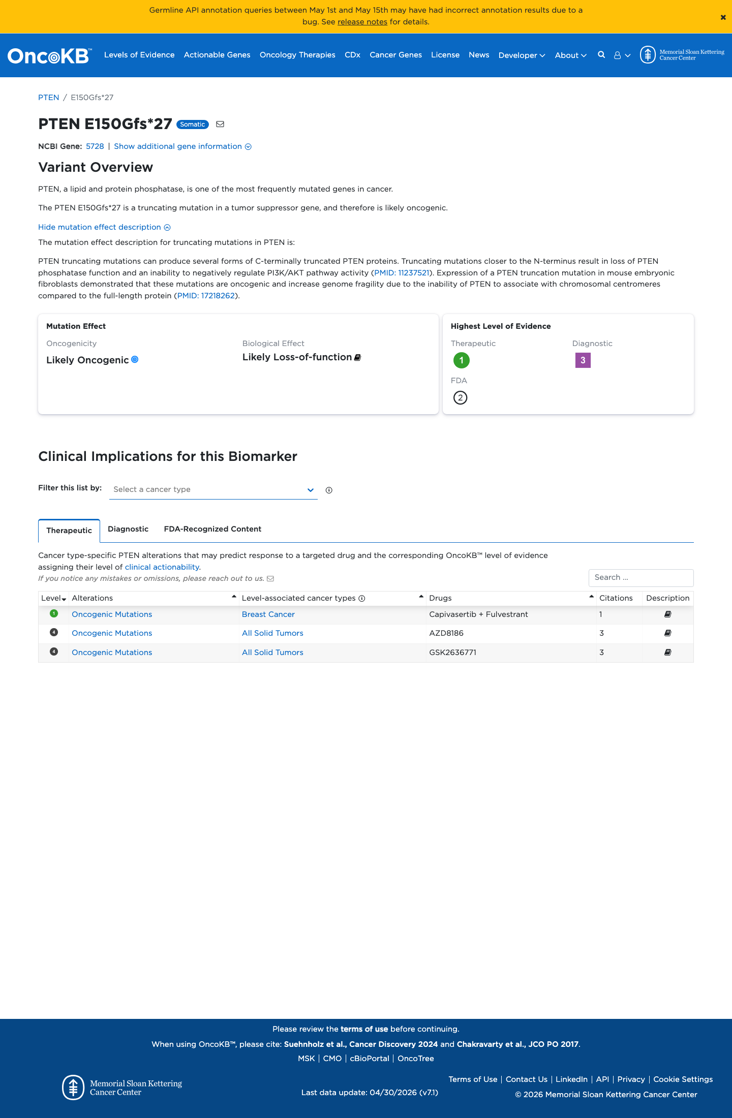 Functional evidence