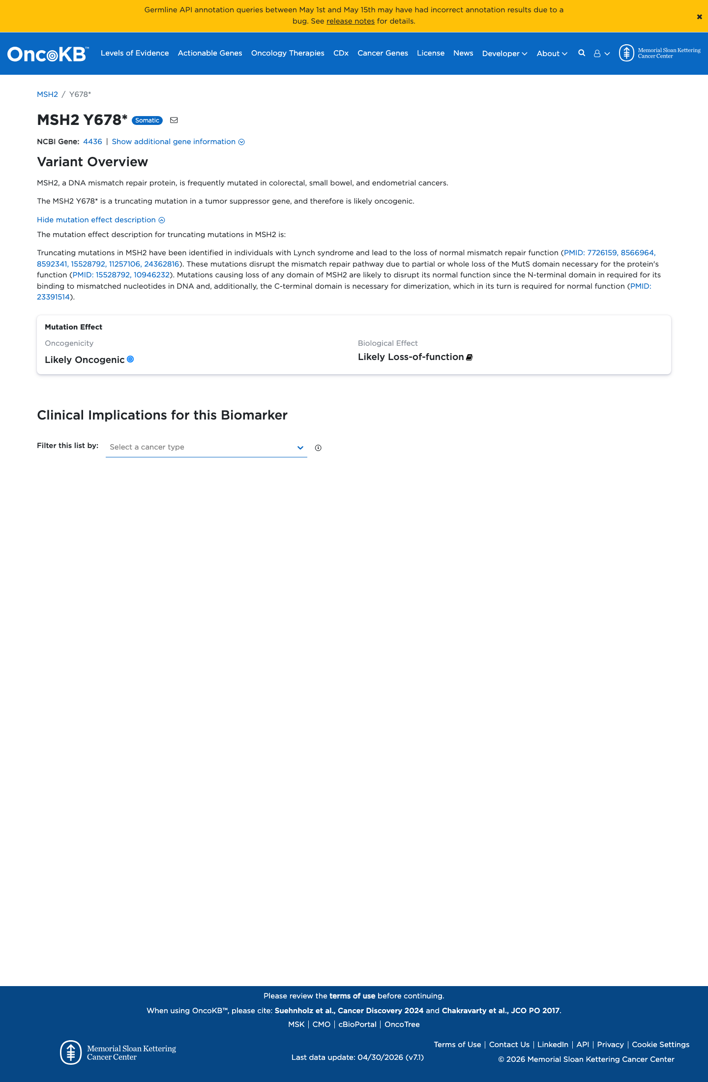 Functional evidence