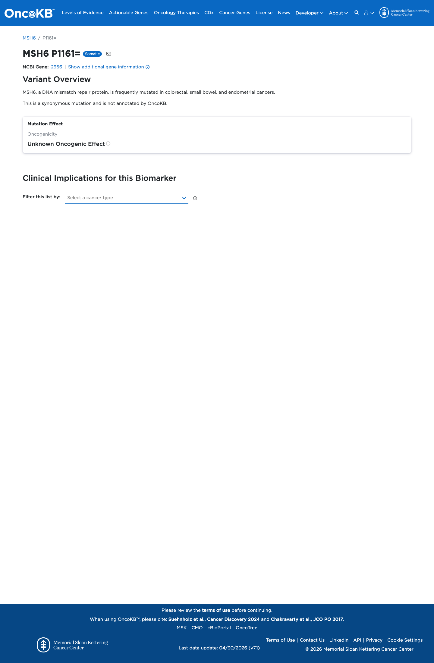 Functional evidence