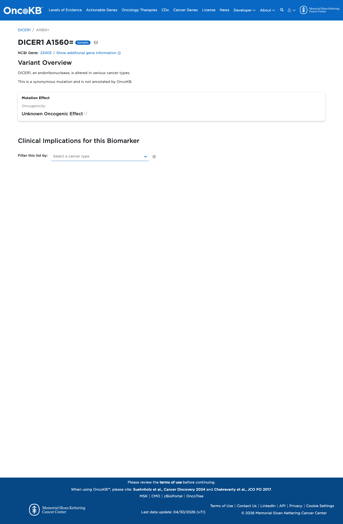 Functional evidence