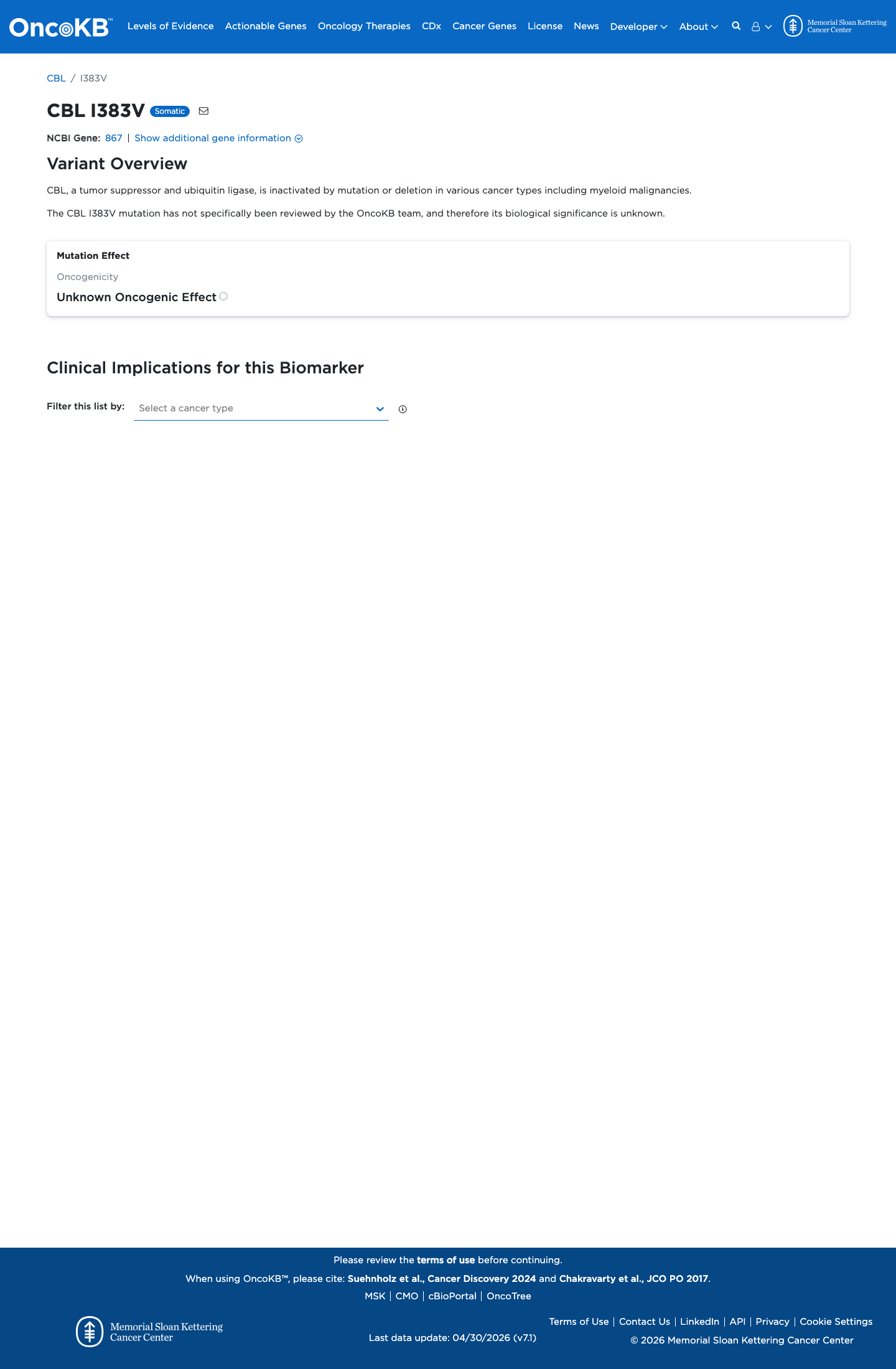 Functional evidence