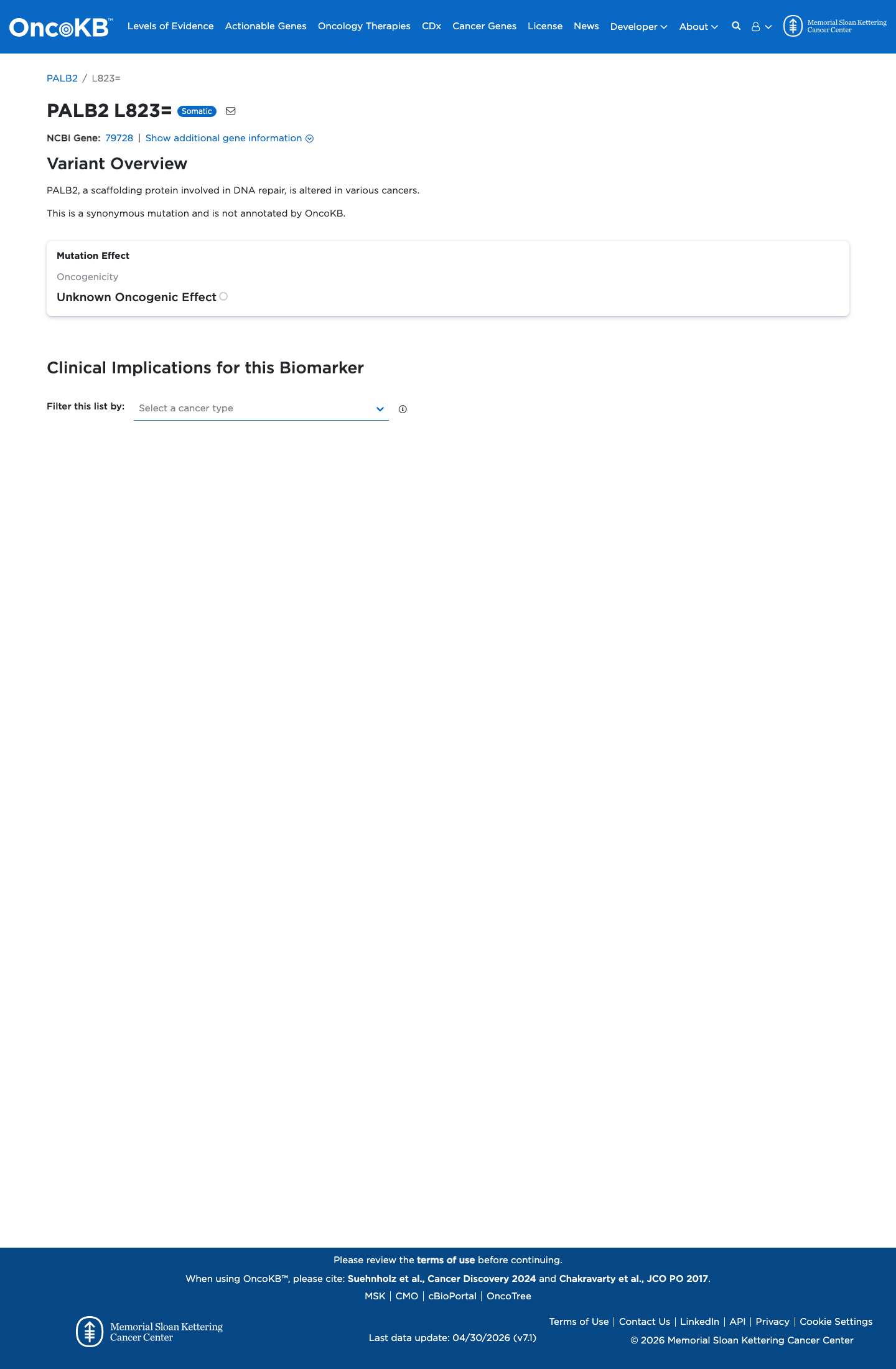 Functional evidence