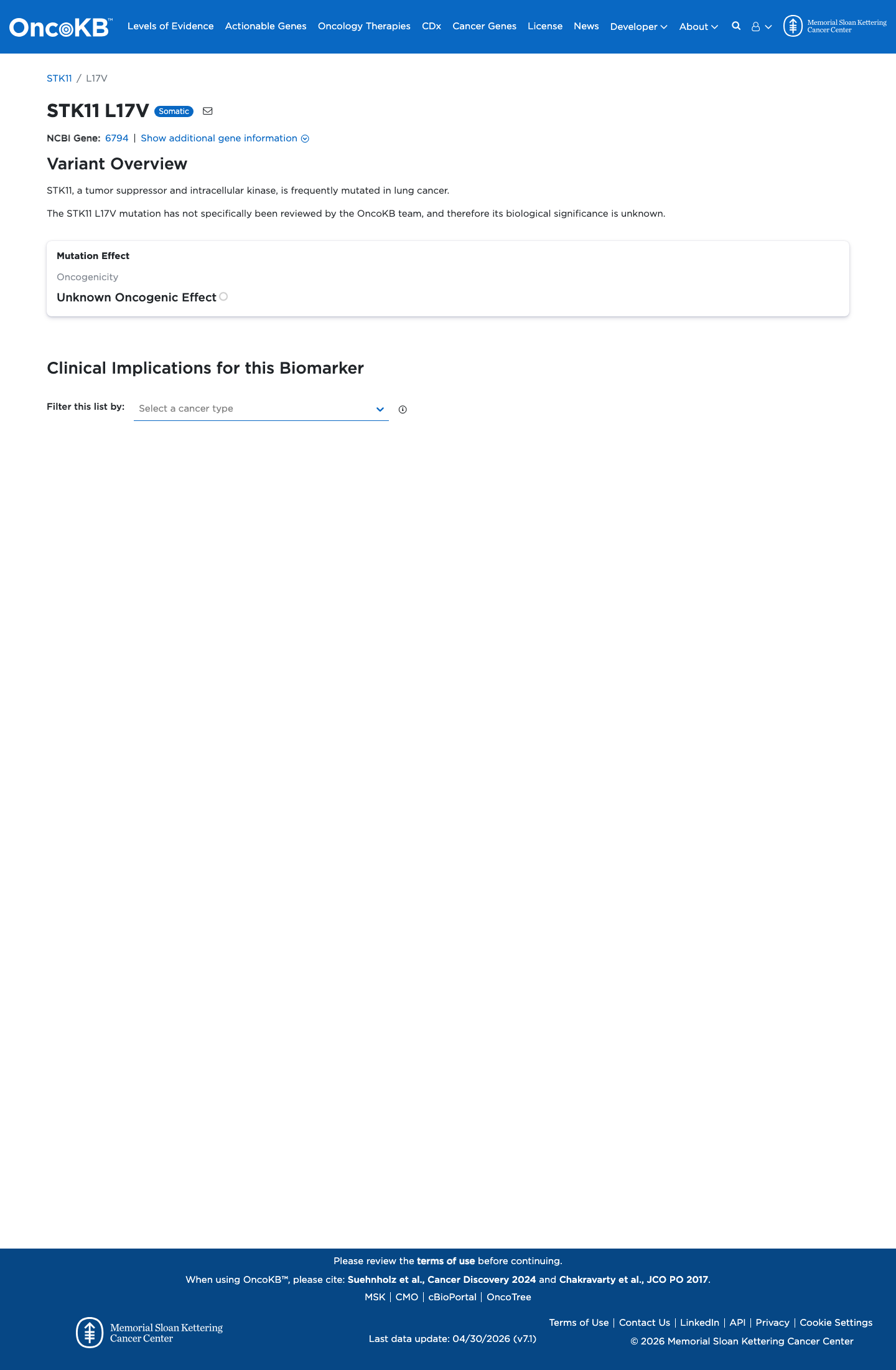 Functional evidence