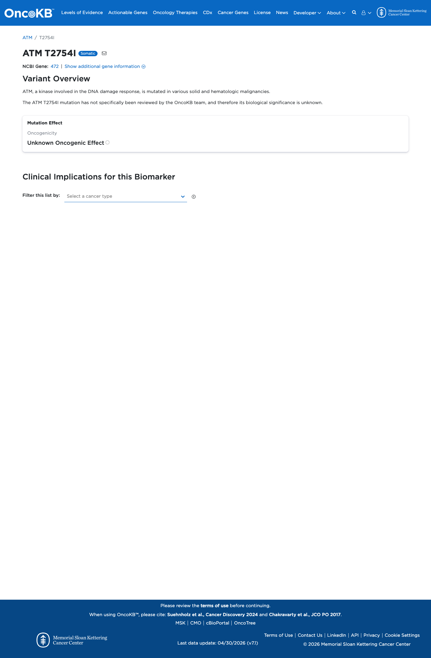 Functional evidence