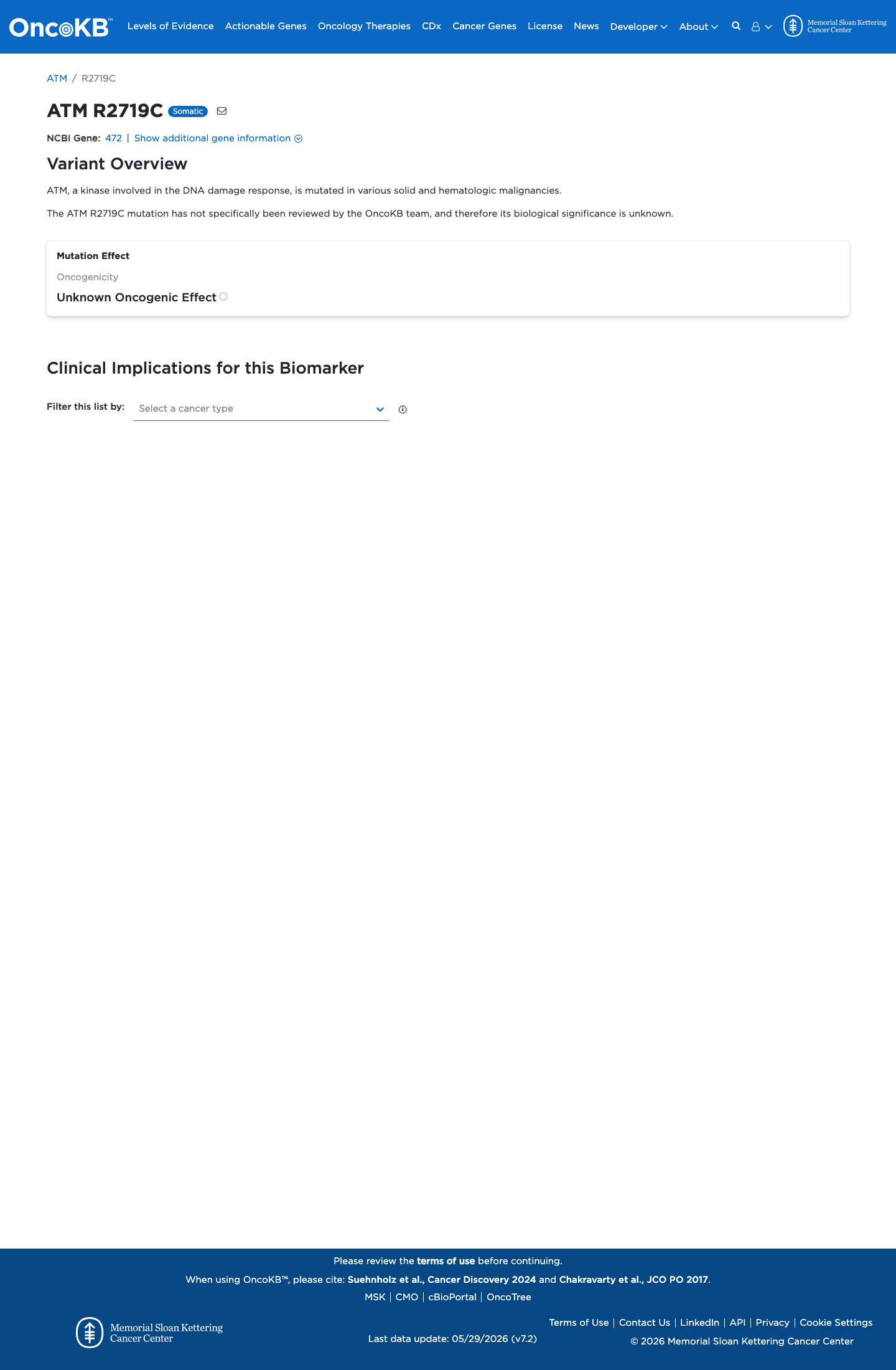 Functional evidence