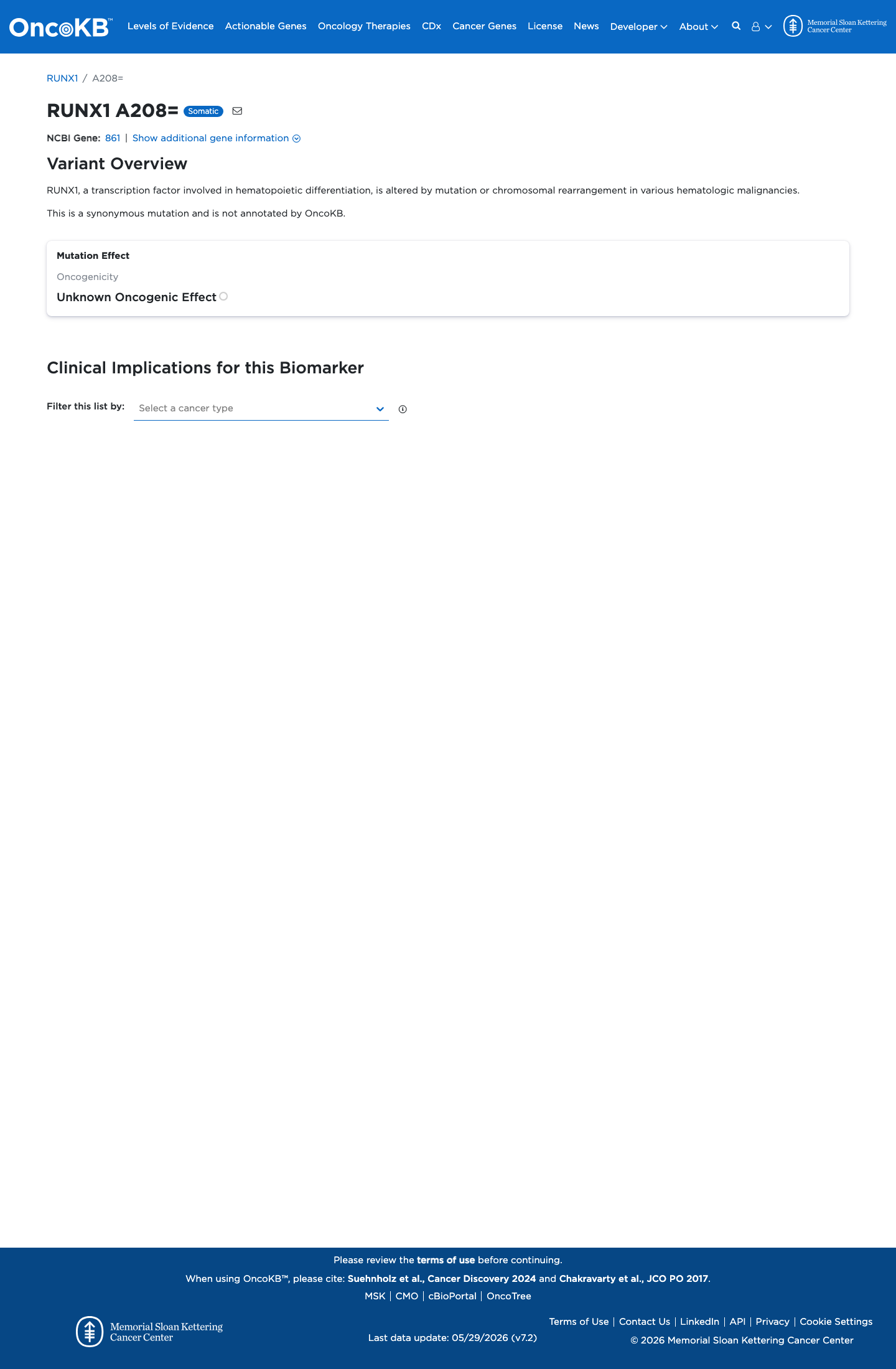 Functional evidence