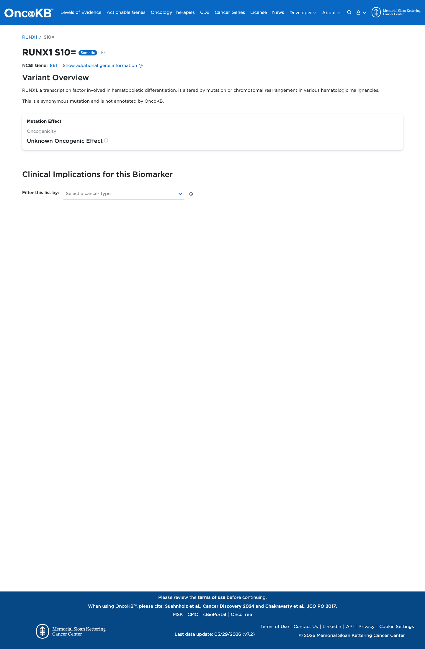 Functional evidence