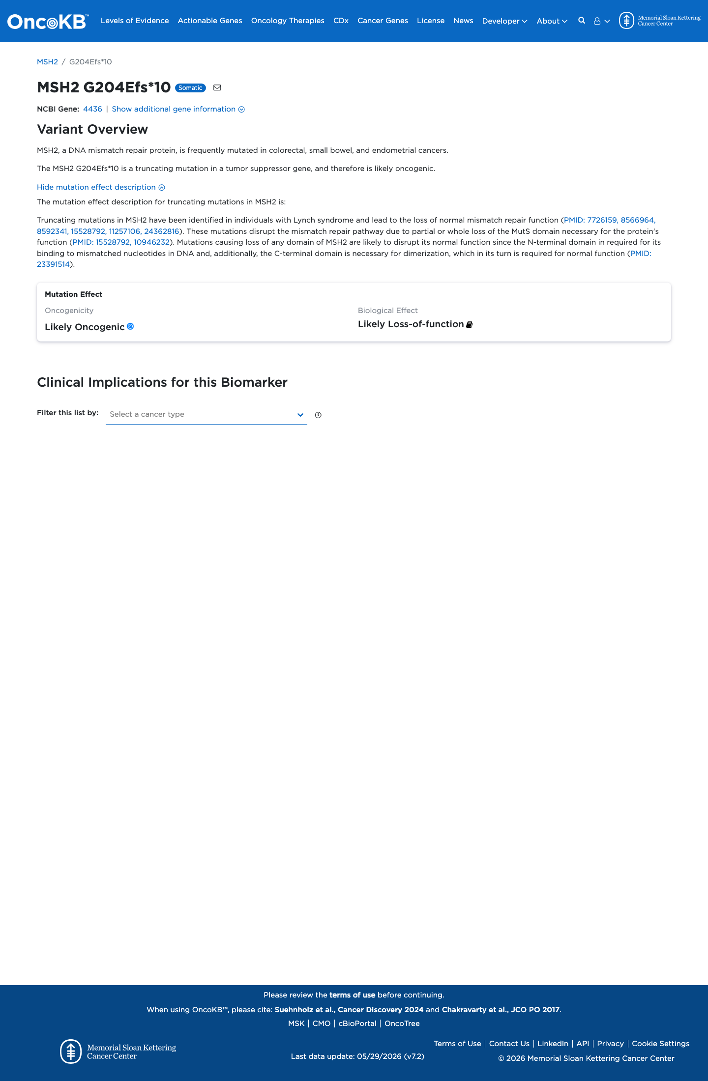 Functional evidence