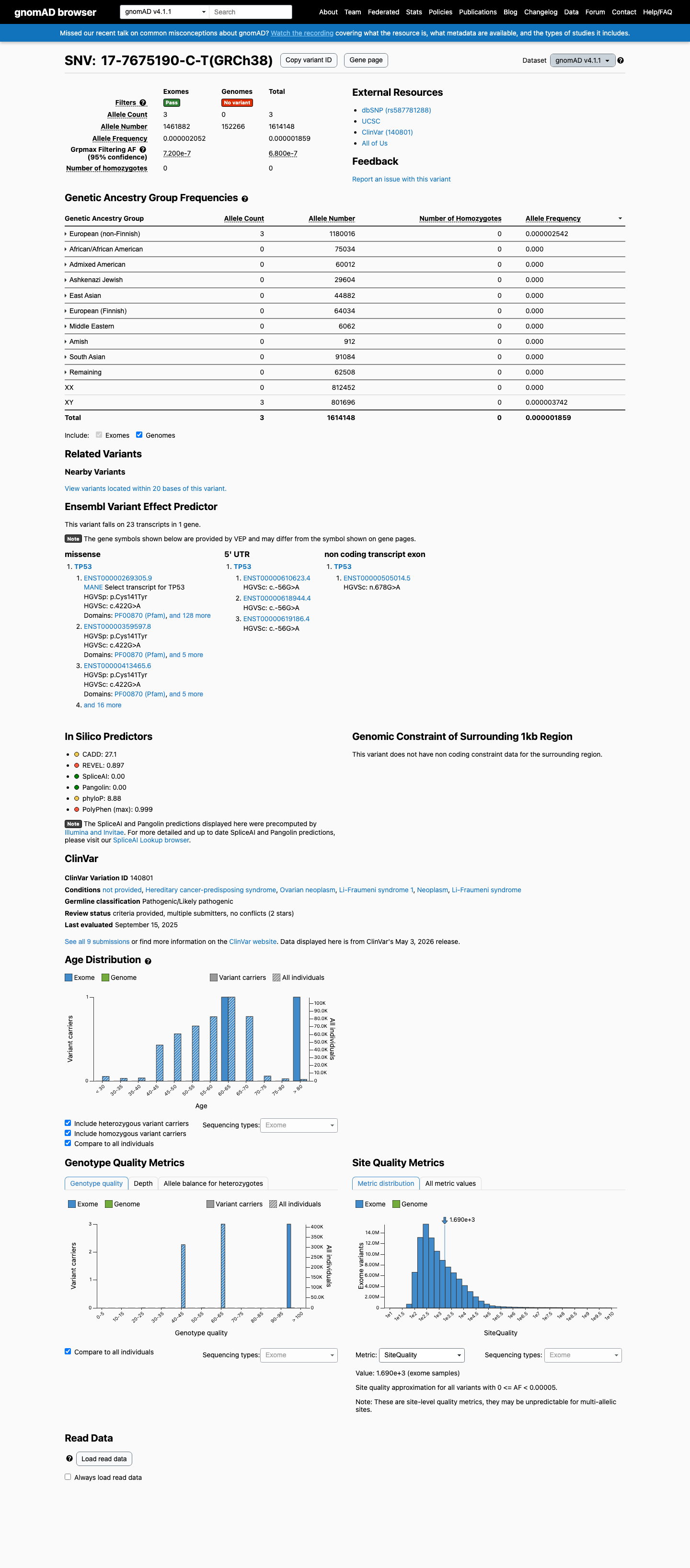 gnomAD v4.1 screenshot
